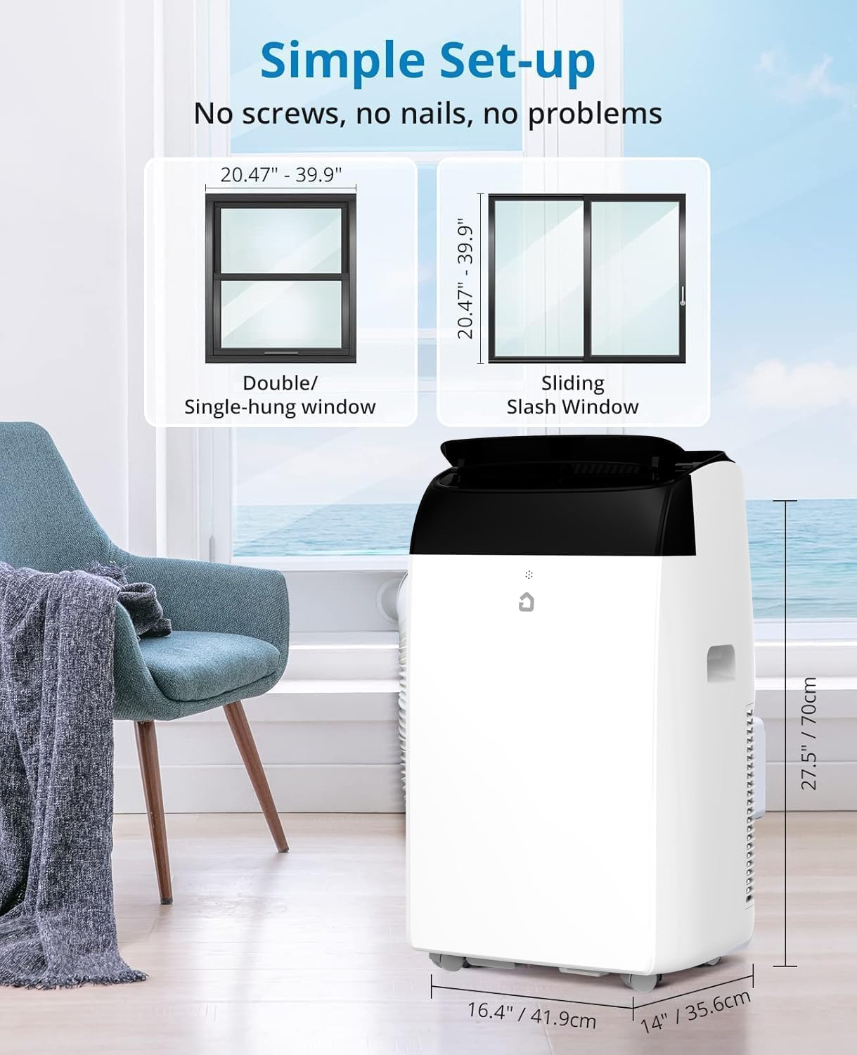WhizMax PD-PHO-10A14U39 Portable-Air-Conditioners - View #7