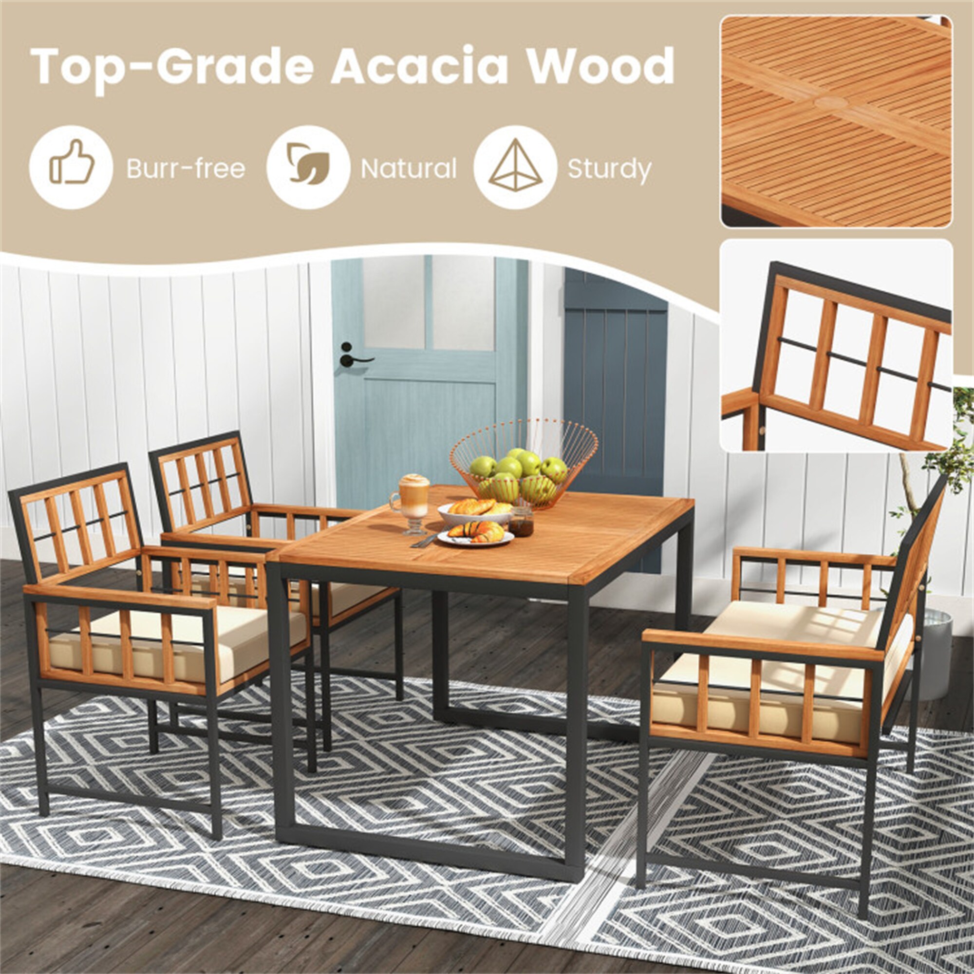 BABOOM BOM-22AAAORUS Patio-Dining-Sets - View #4