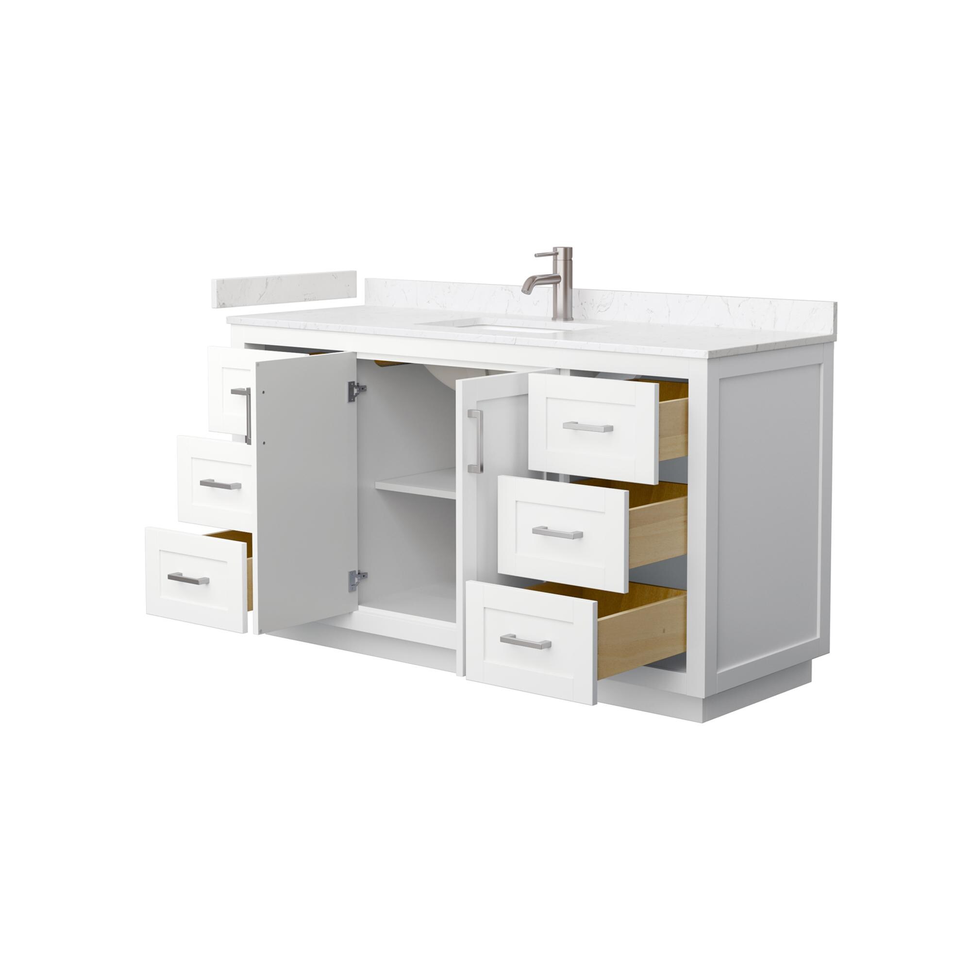 Wyndham Collection WCF292960SWHC2UNSMXX Bath-Vanity-Combo - View #3