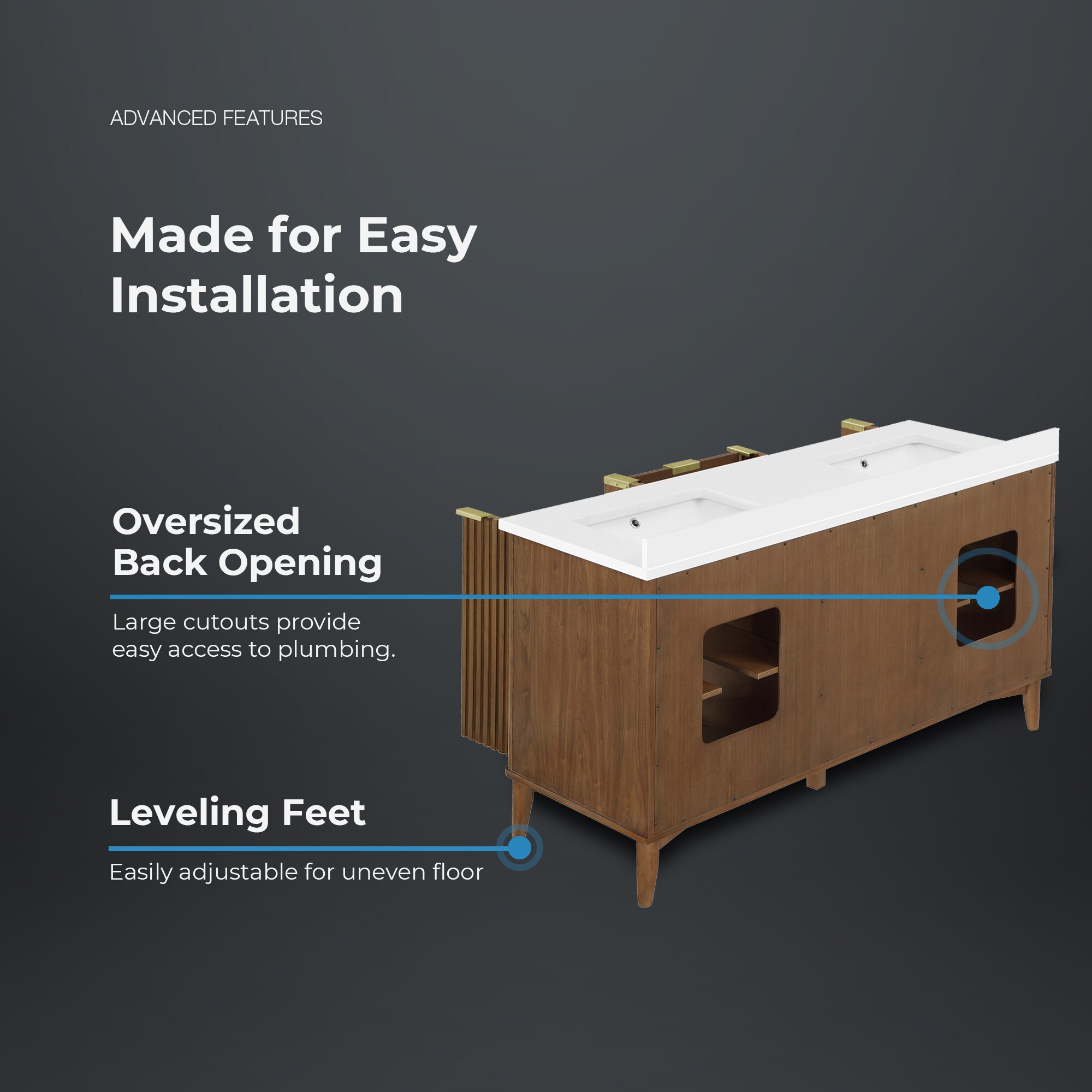 OVE Decors 15VVA-BERK60-181 Bath-Vanity-Combo - View #5