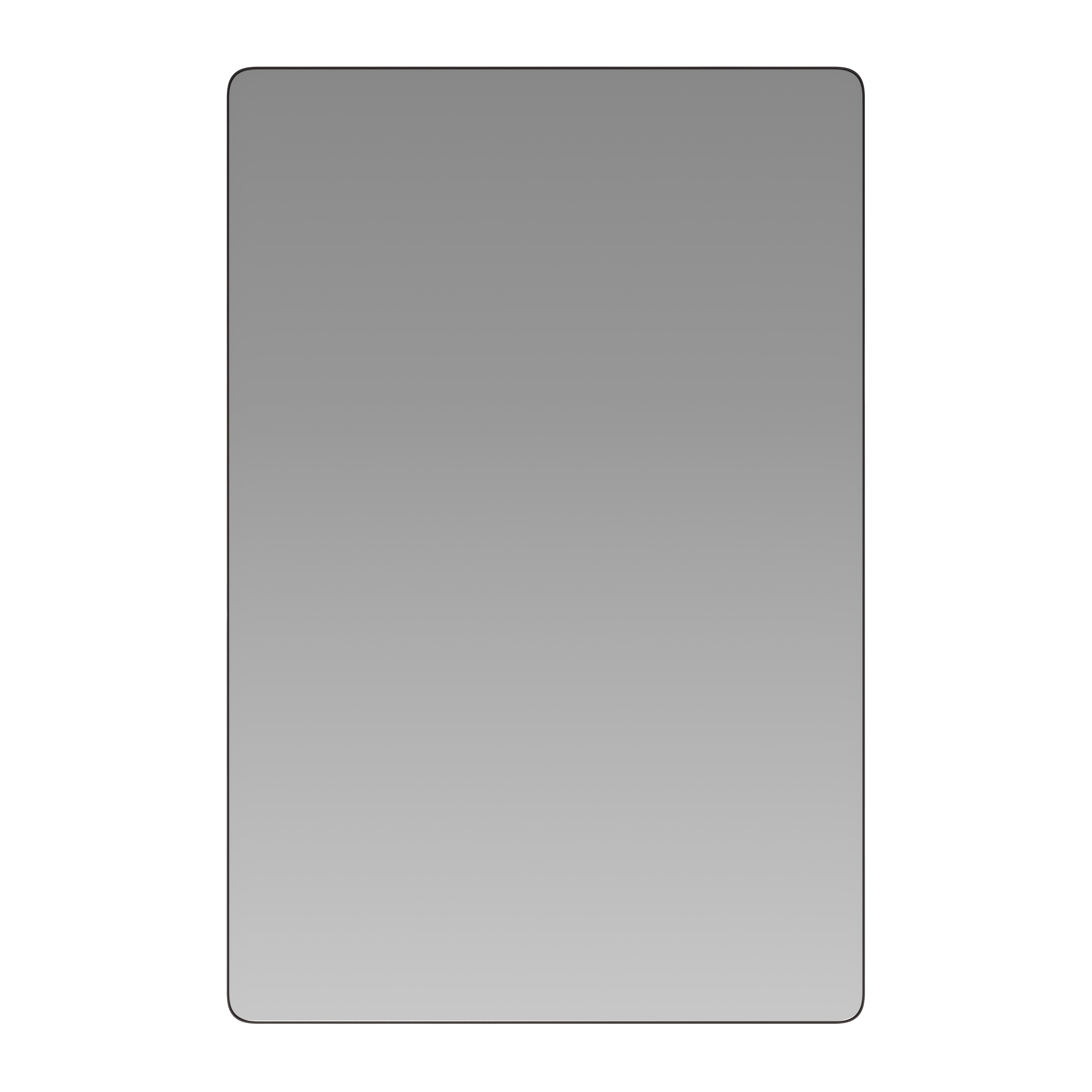 Flash Furniture 840196320625 24.0-Inches W x 36.0-Inches H Rectangle Black Framed Wall Mirror