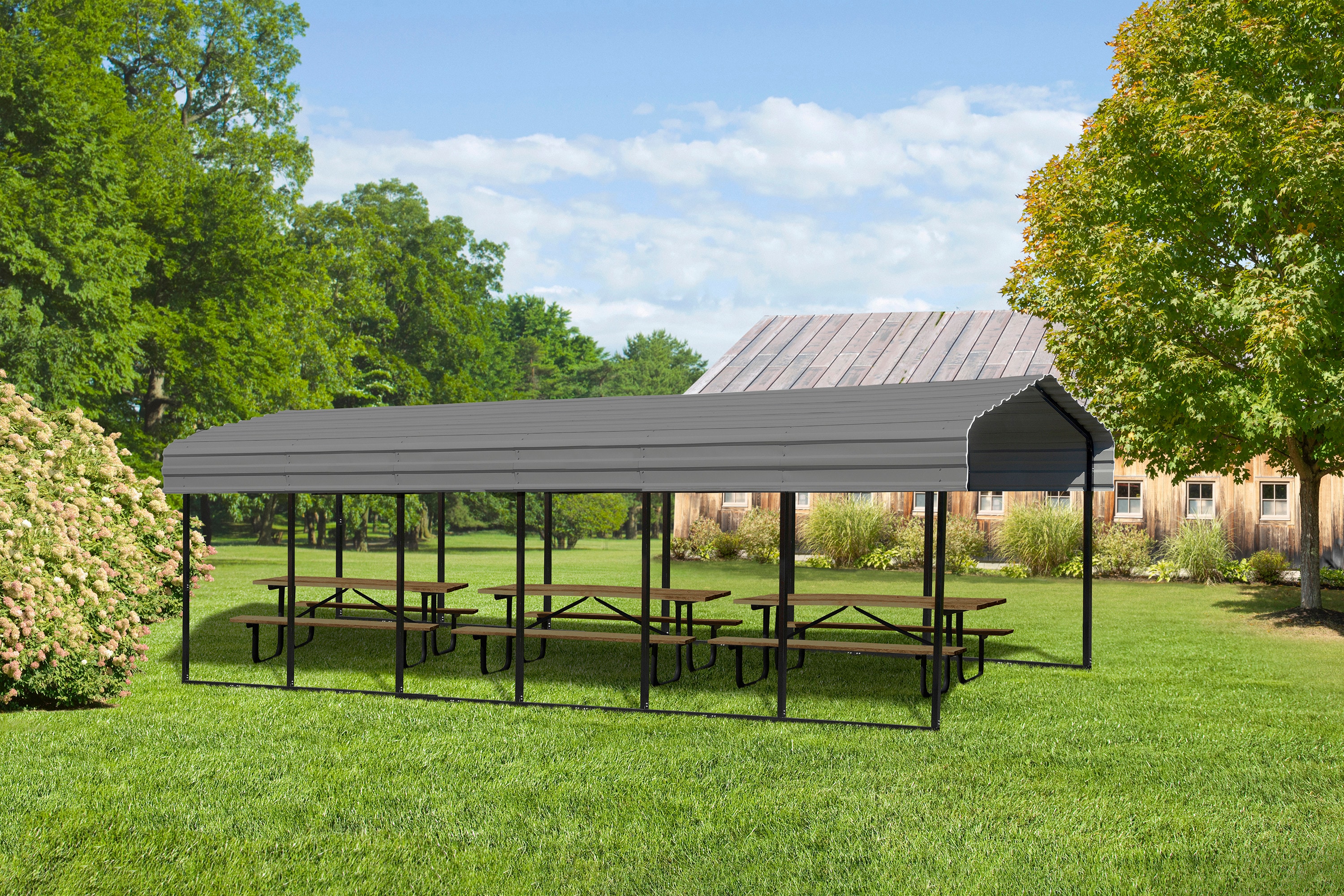 Arrow CPHC102909 Carport-Covers - View #2