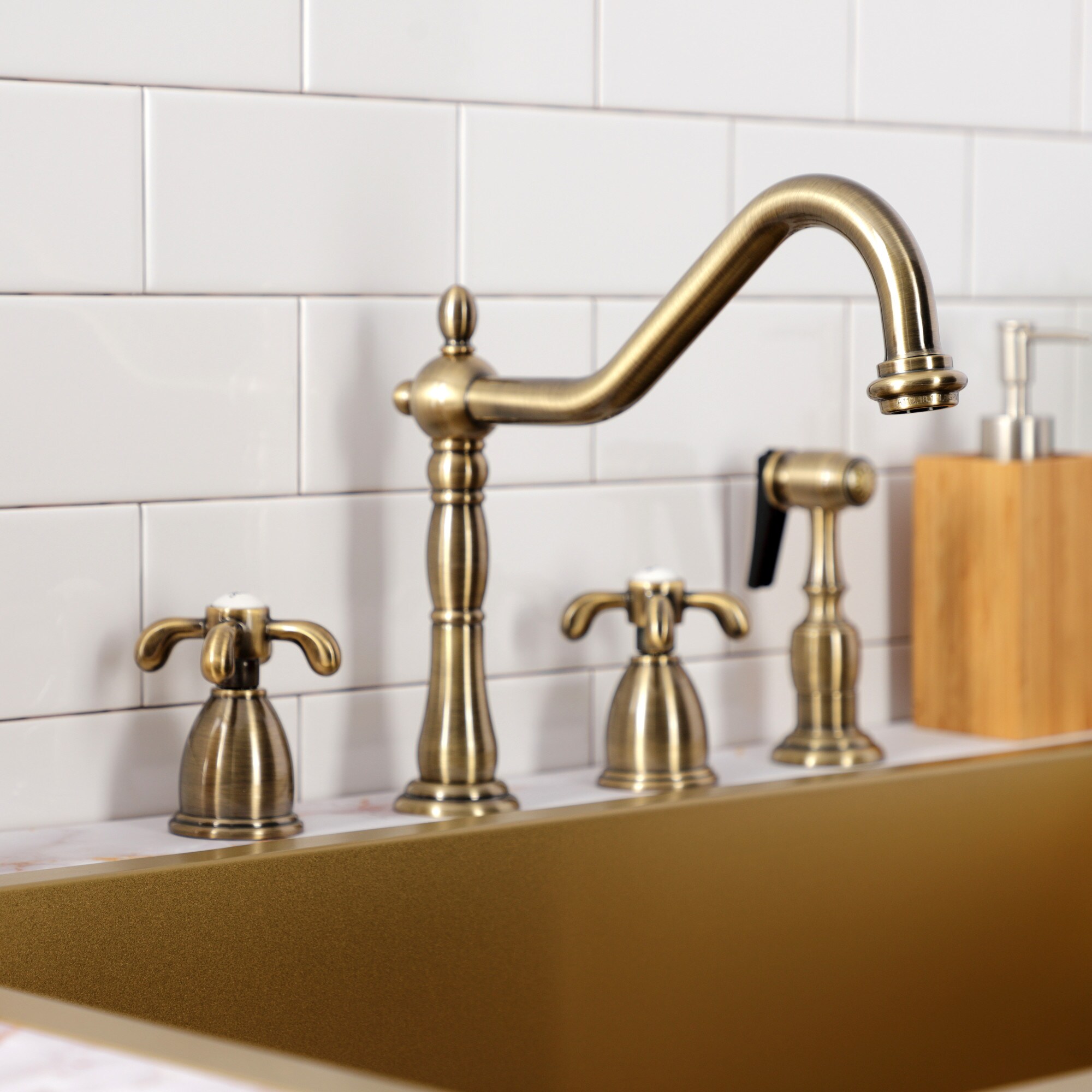 Kingston Brass WLKB1793TXBS Kitchen-Faucets - View #4