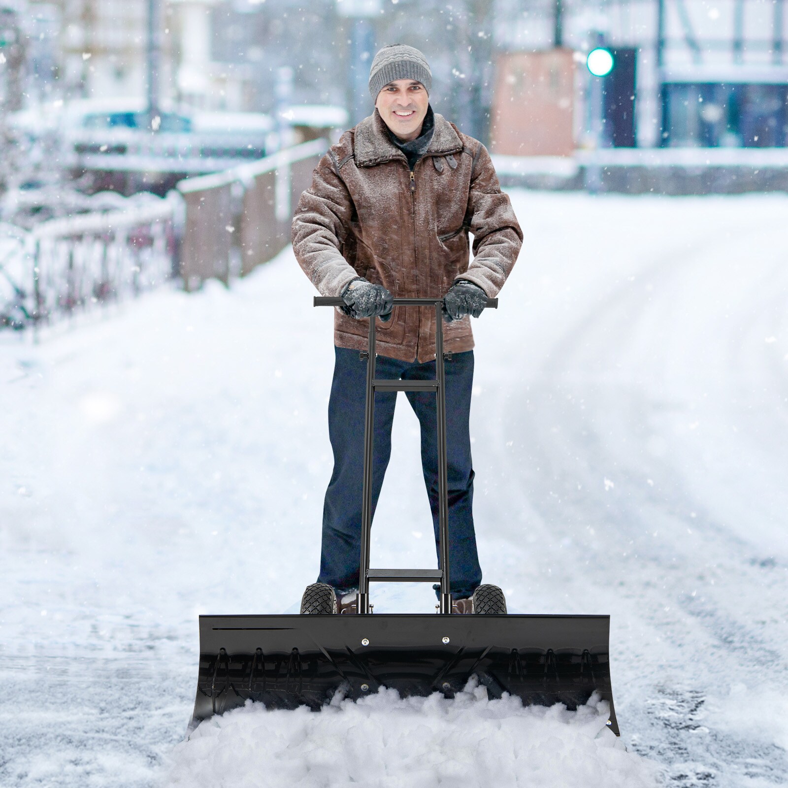 WELLFOR DOG70071RE Snow-Shovels - View #4