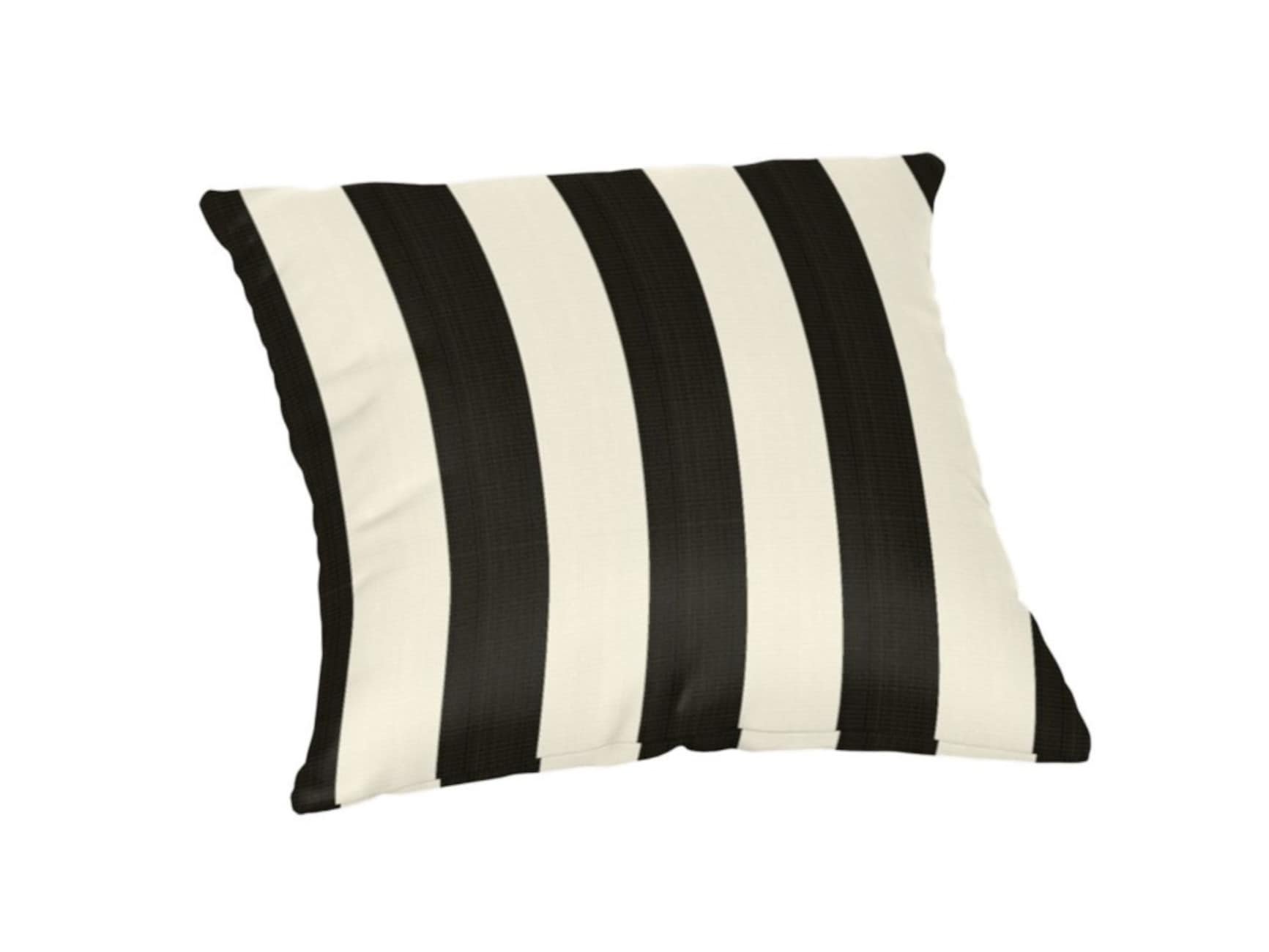 Black and white sunbrella hot sale pillows