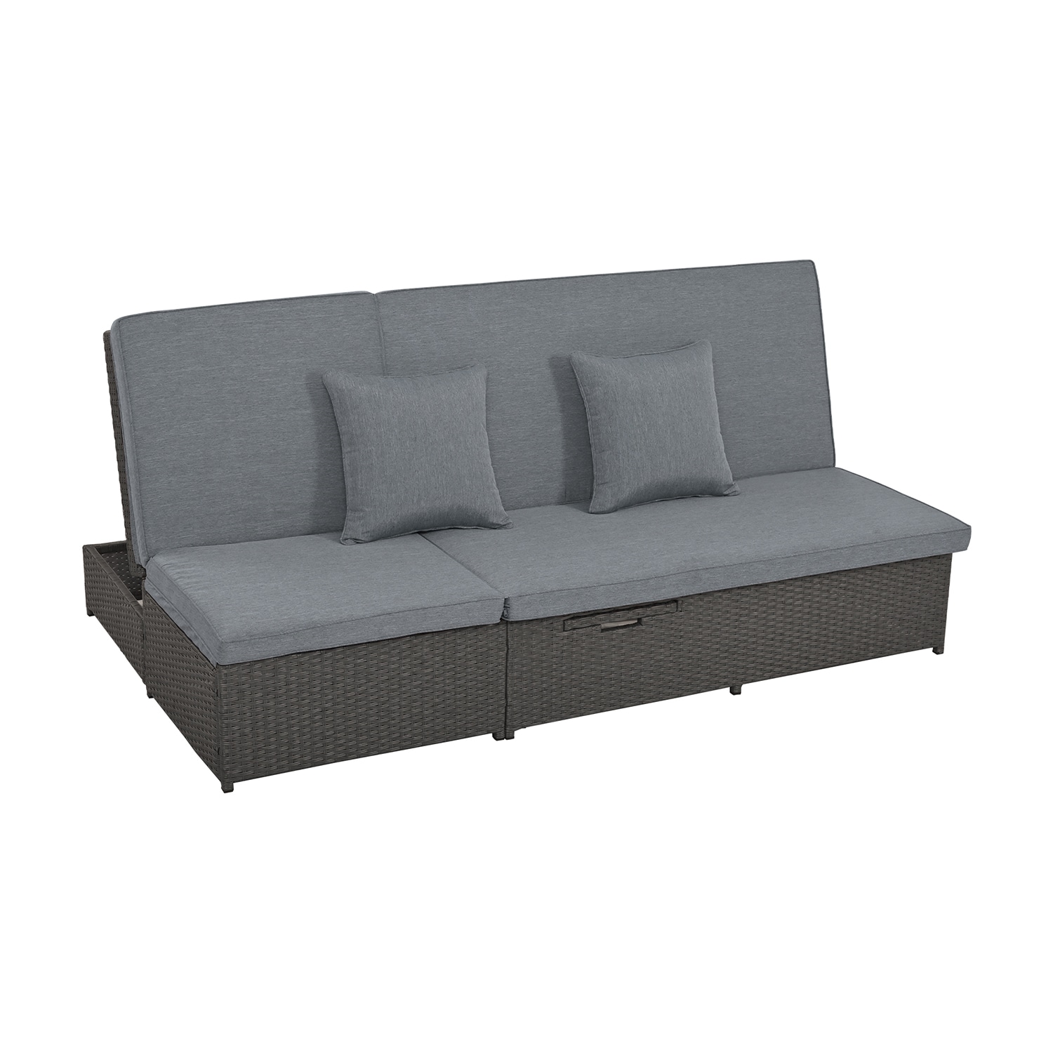 SINOFURN SYA010472BN Patio-Sofas-Daybeds - View #2