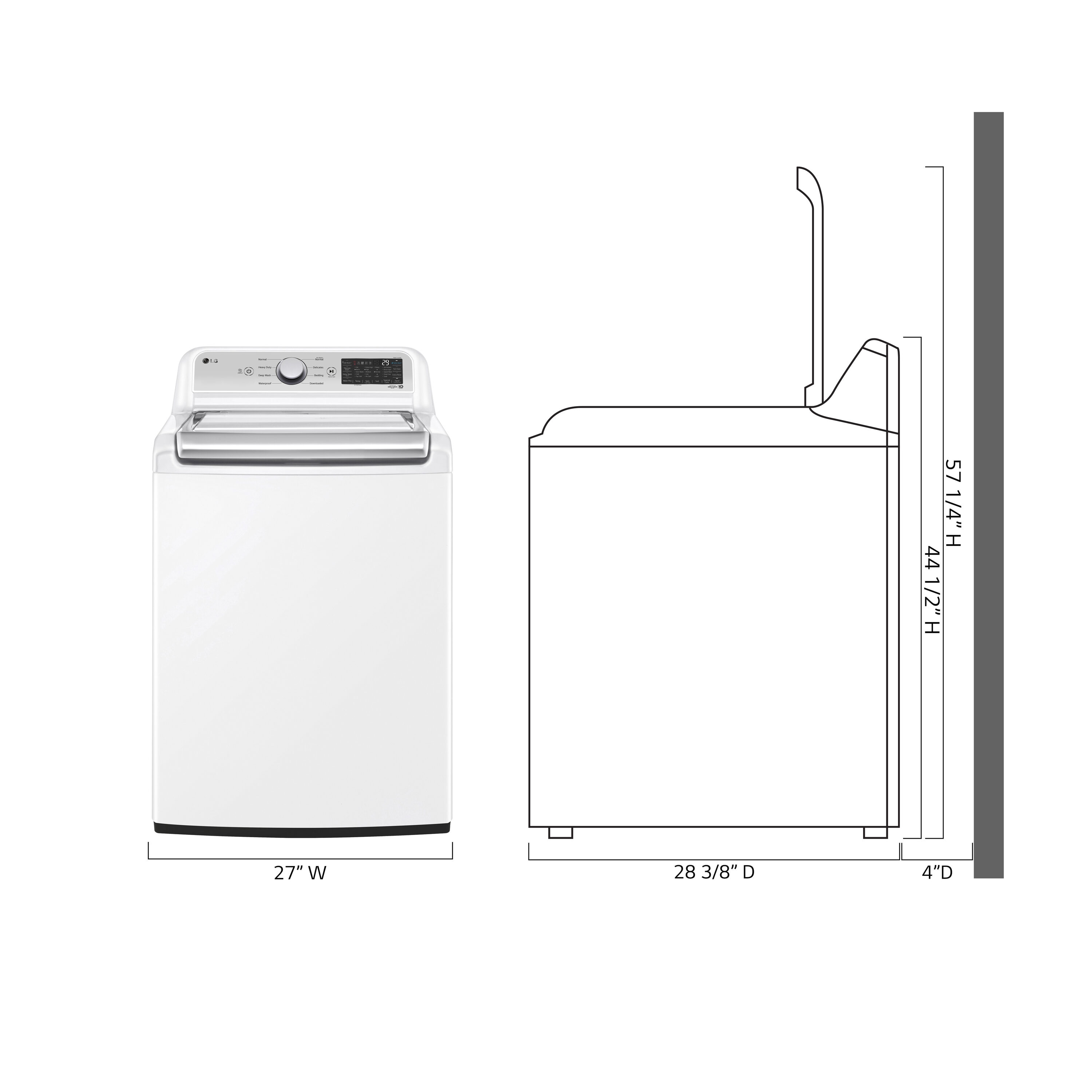 LG WT7400CW Tl-Wash - View #3