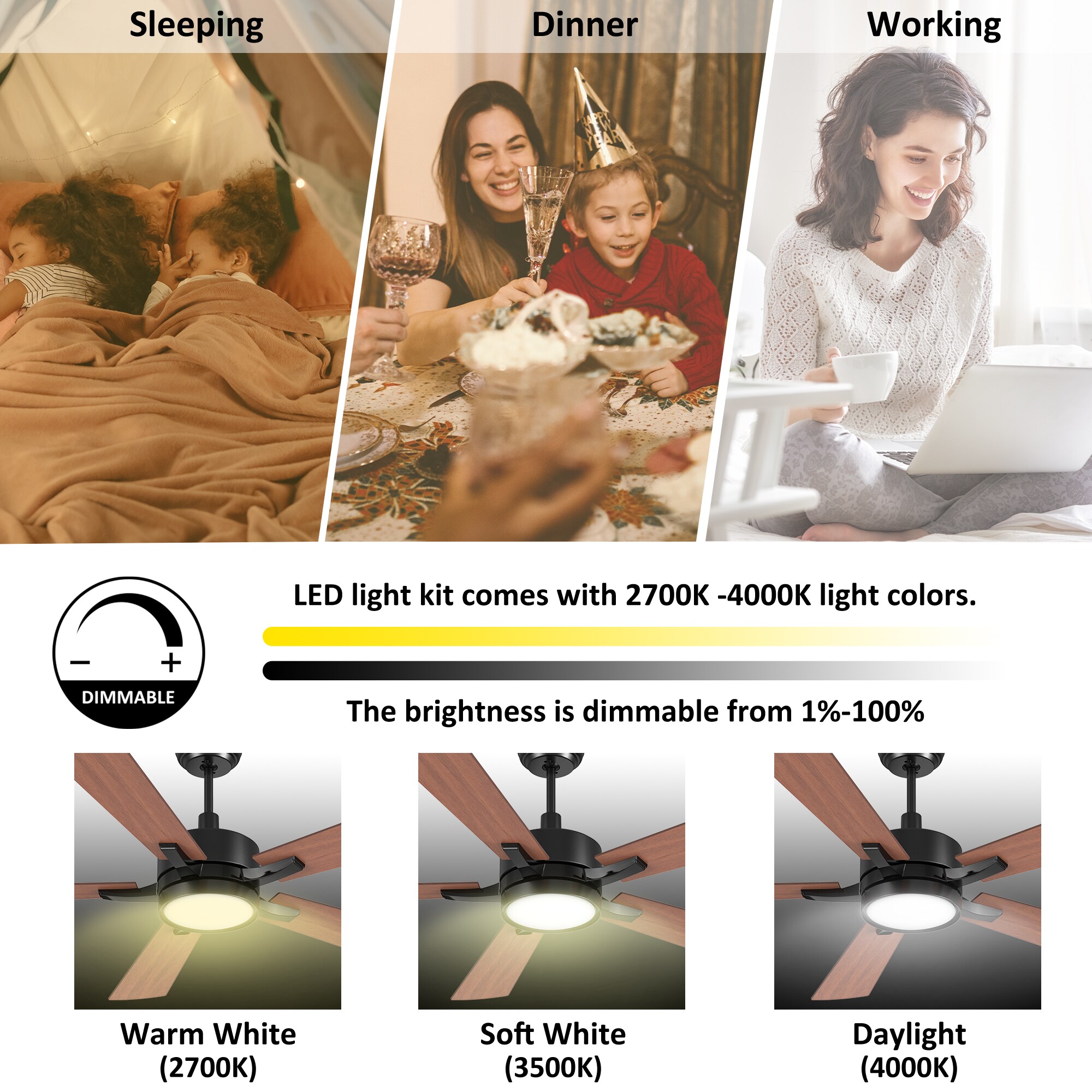 CARRO USA LS565E-L12-B3-1 Ceiling-Fans - View #6