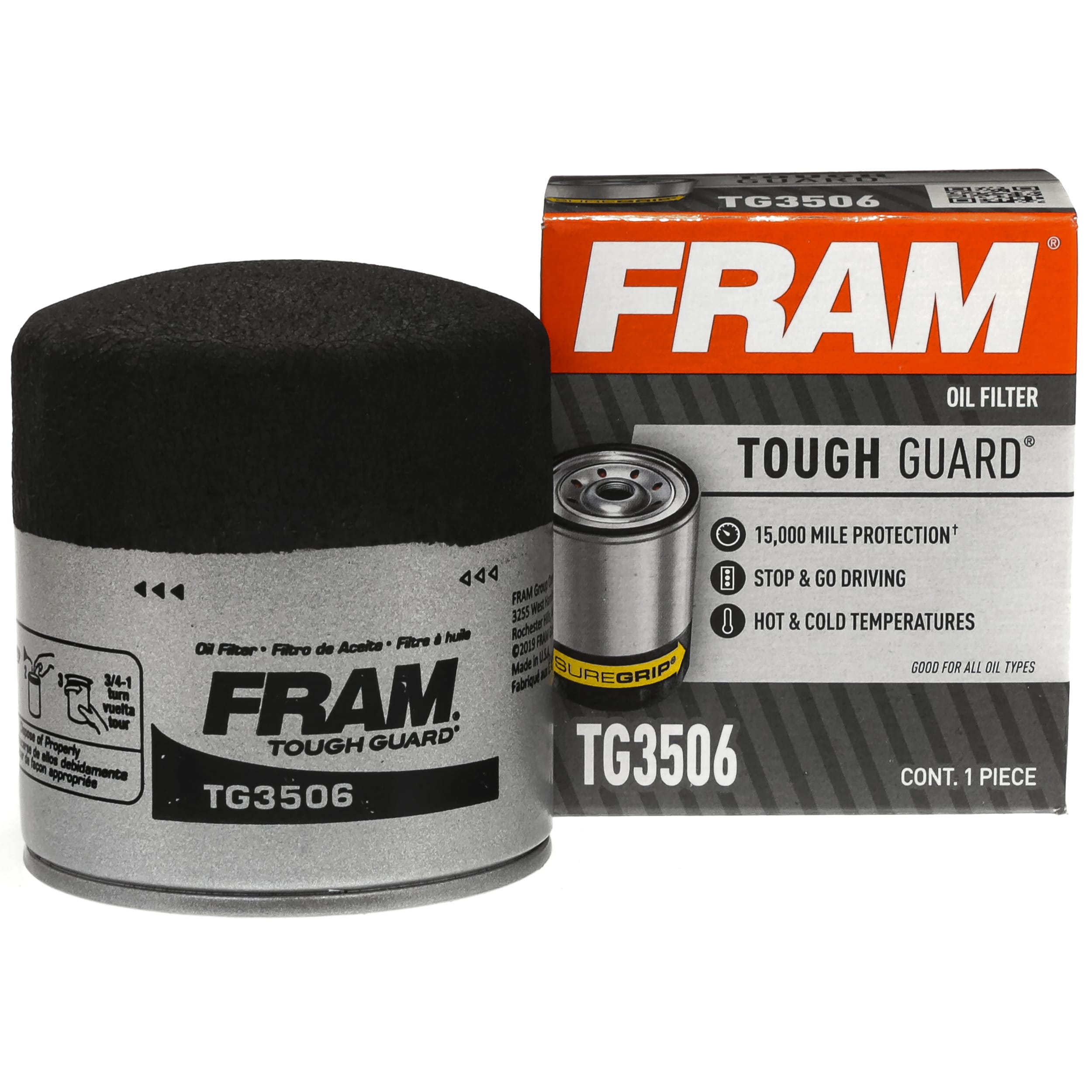 FRAM TG3506 Spin-on Oil Filter