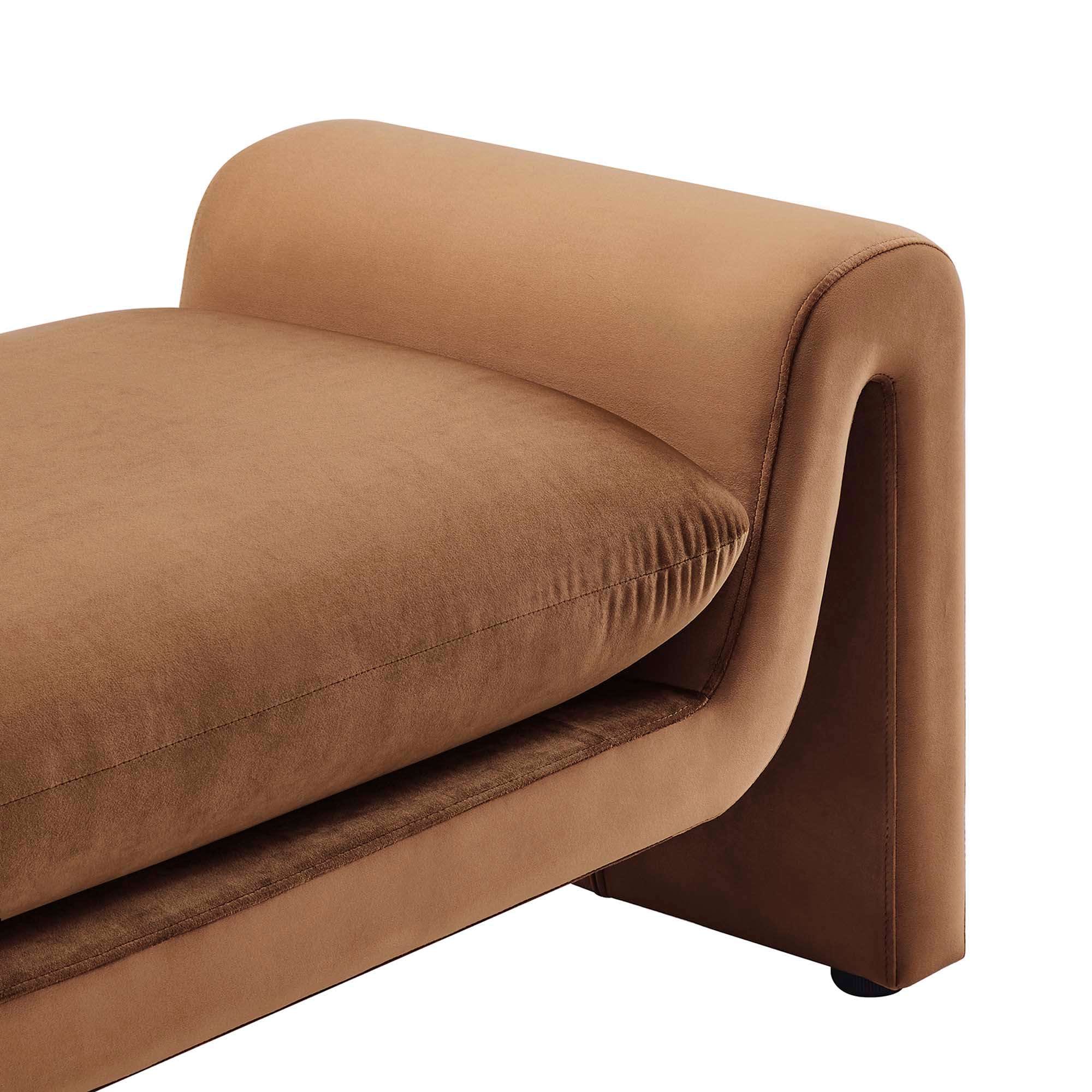Modway EEI-6380-BRN bench - View #4