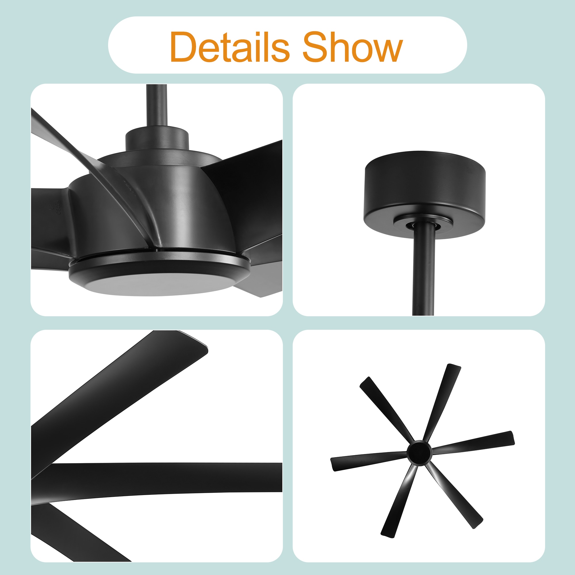 Breezary 24023-AB-NL Ceiling-Fans - View #6