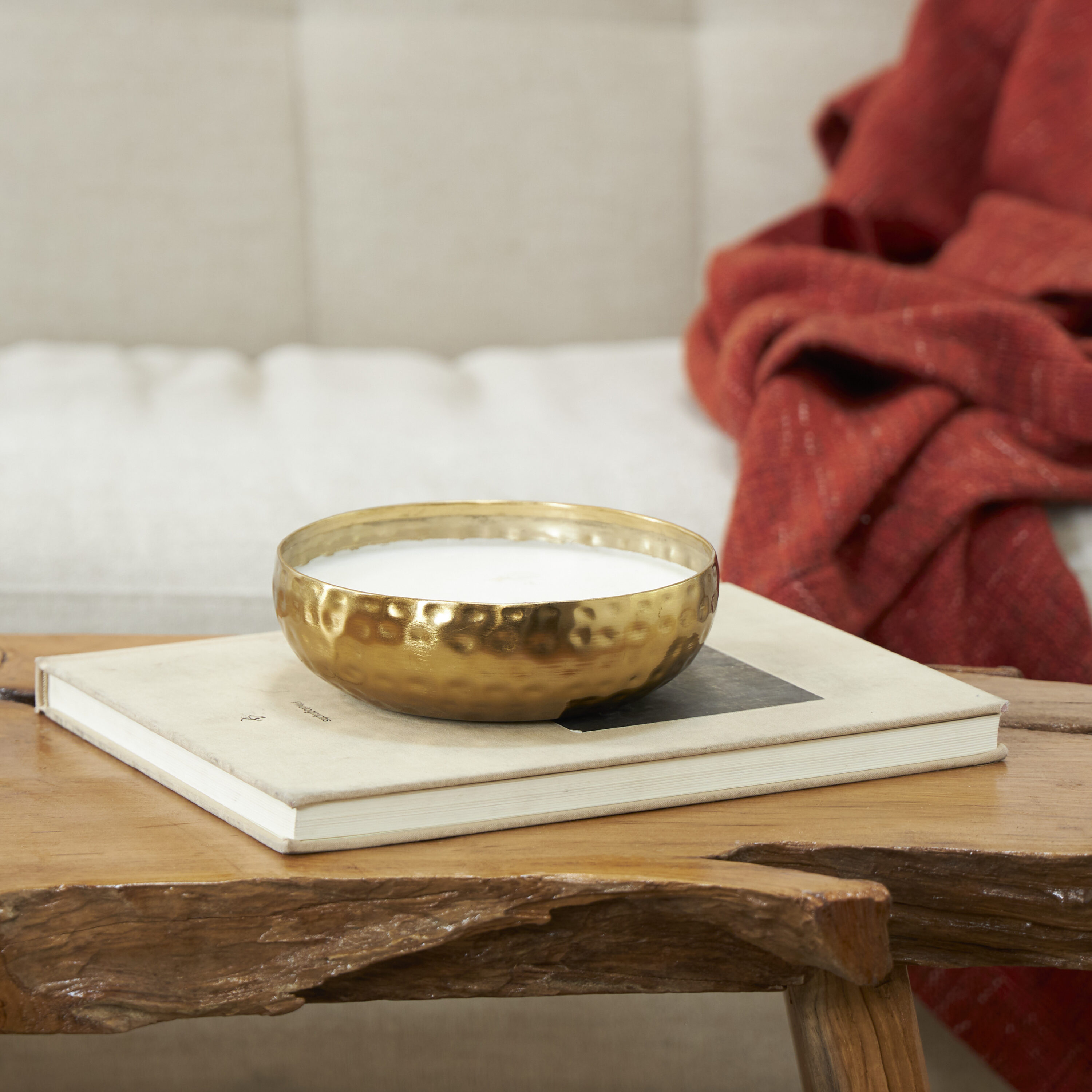 Grayson Lane 820612 Mediterranean Fig Gold Votive candle