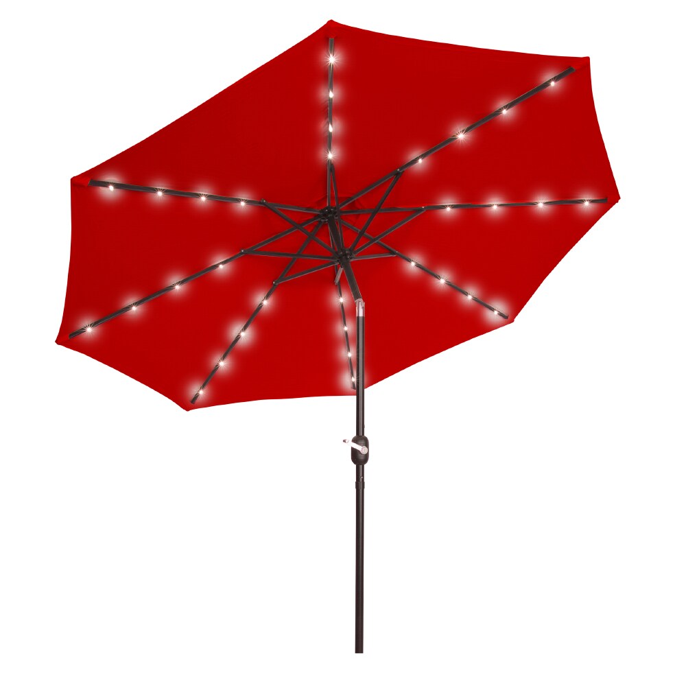 Trademark Innovations PATUMB-LED-RED Umbrellas-2 - View #2