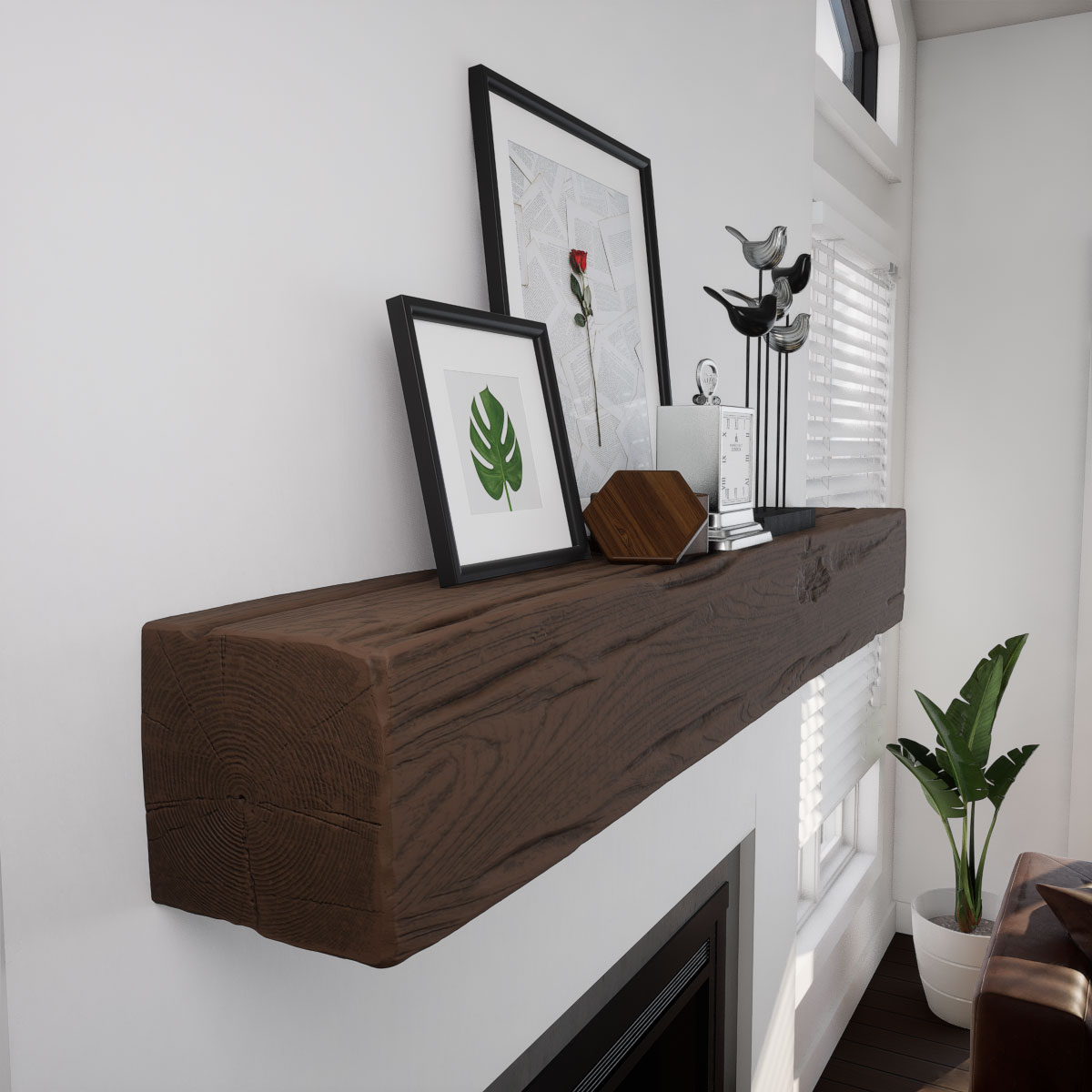 Ekena Millwork MANURW04X06X72ZD Mantel-Shelves - View #10