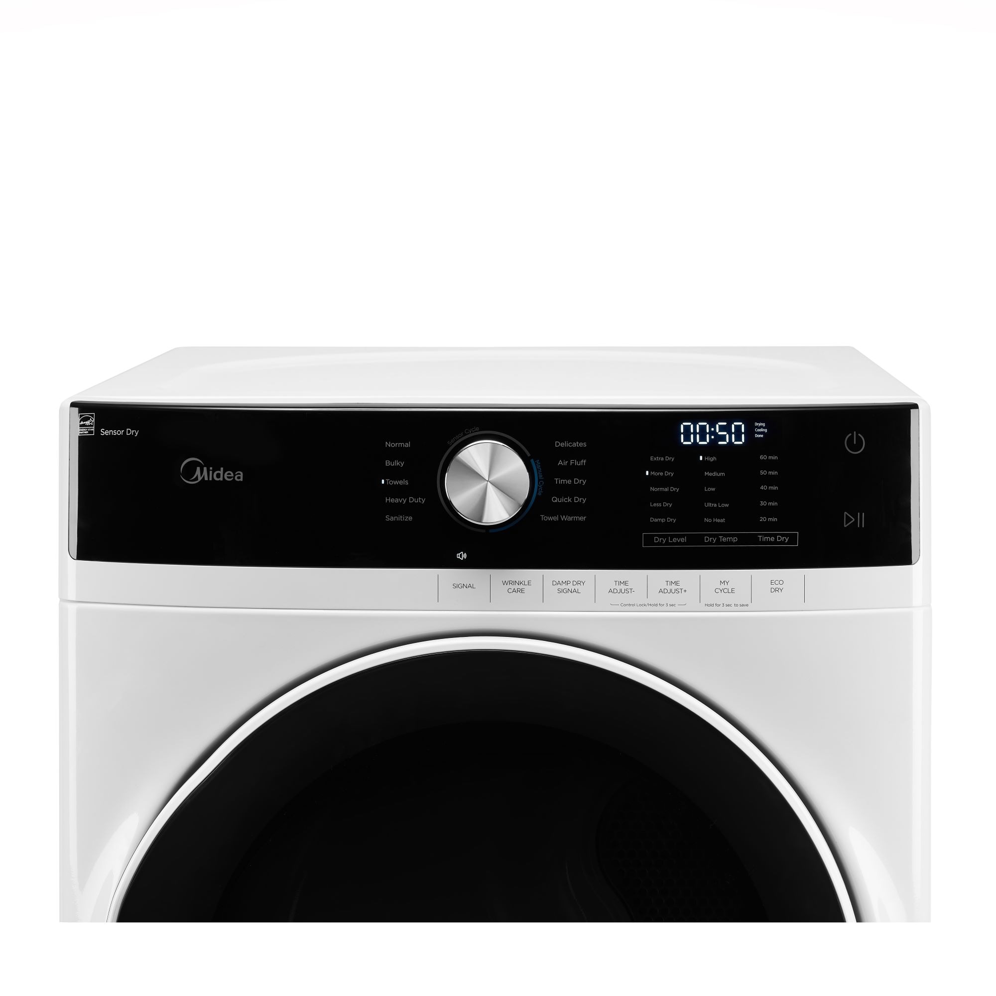 Aula 2.65 Cubic Feet Electric Stackable Dryer