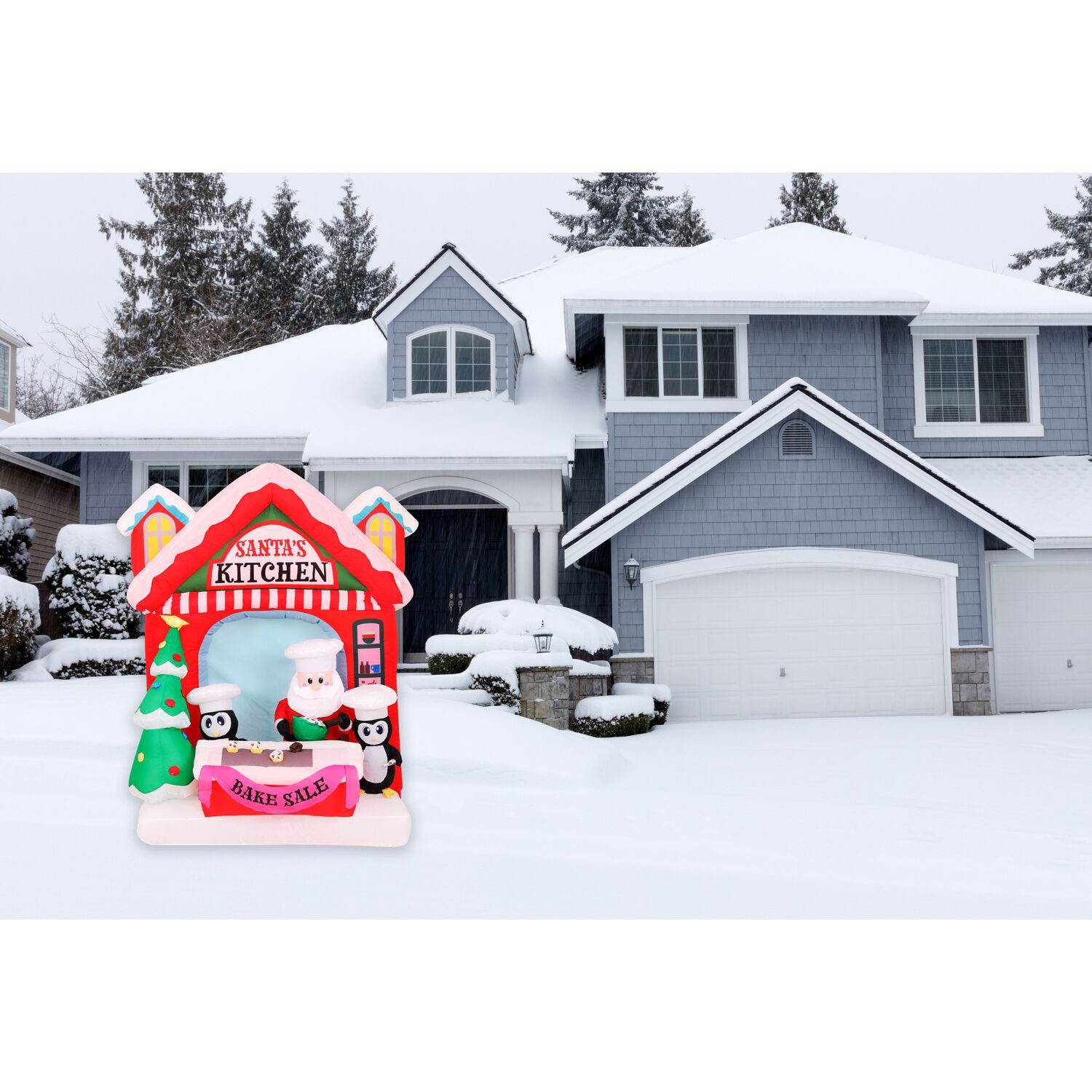 Fraser Hill Farm FHFSNTKTCN061-L Christmas-Inflatables - View #6