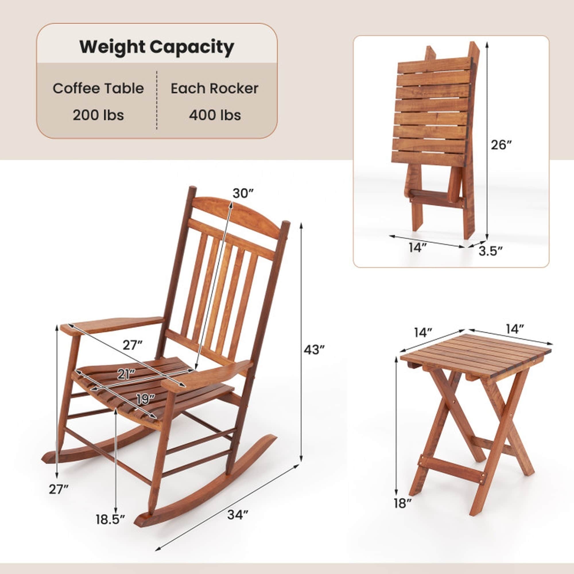 Boyel Living BL-HYA1876BN Patio-Dining-Sets - View #3