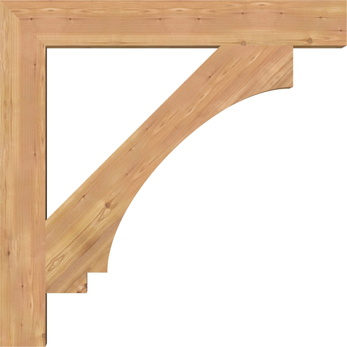 Ekena Millwork BKT06X42X42IMP05SWR Exterior-Brackets-Braces - View #3