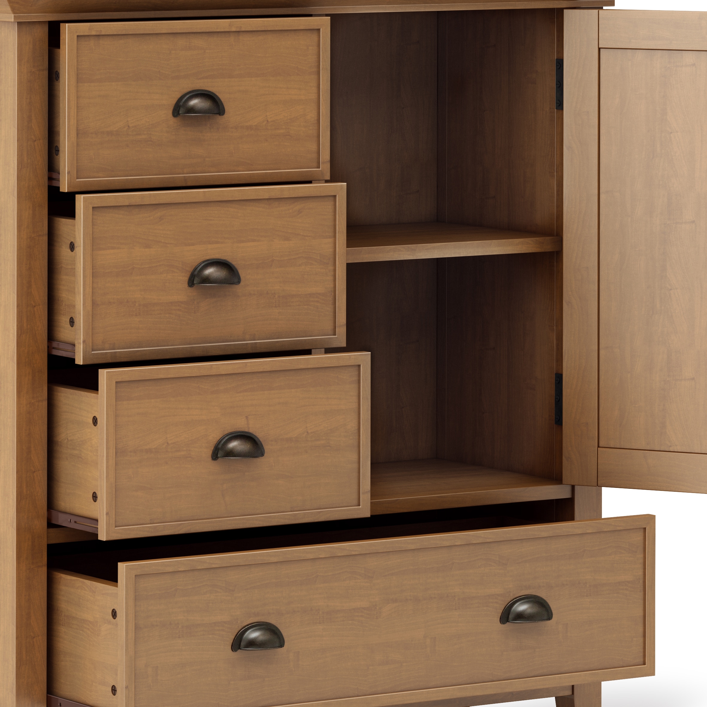 Simpli Home AXCRED15-LGB Gaming-Storage - View #4