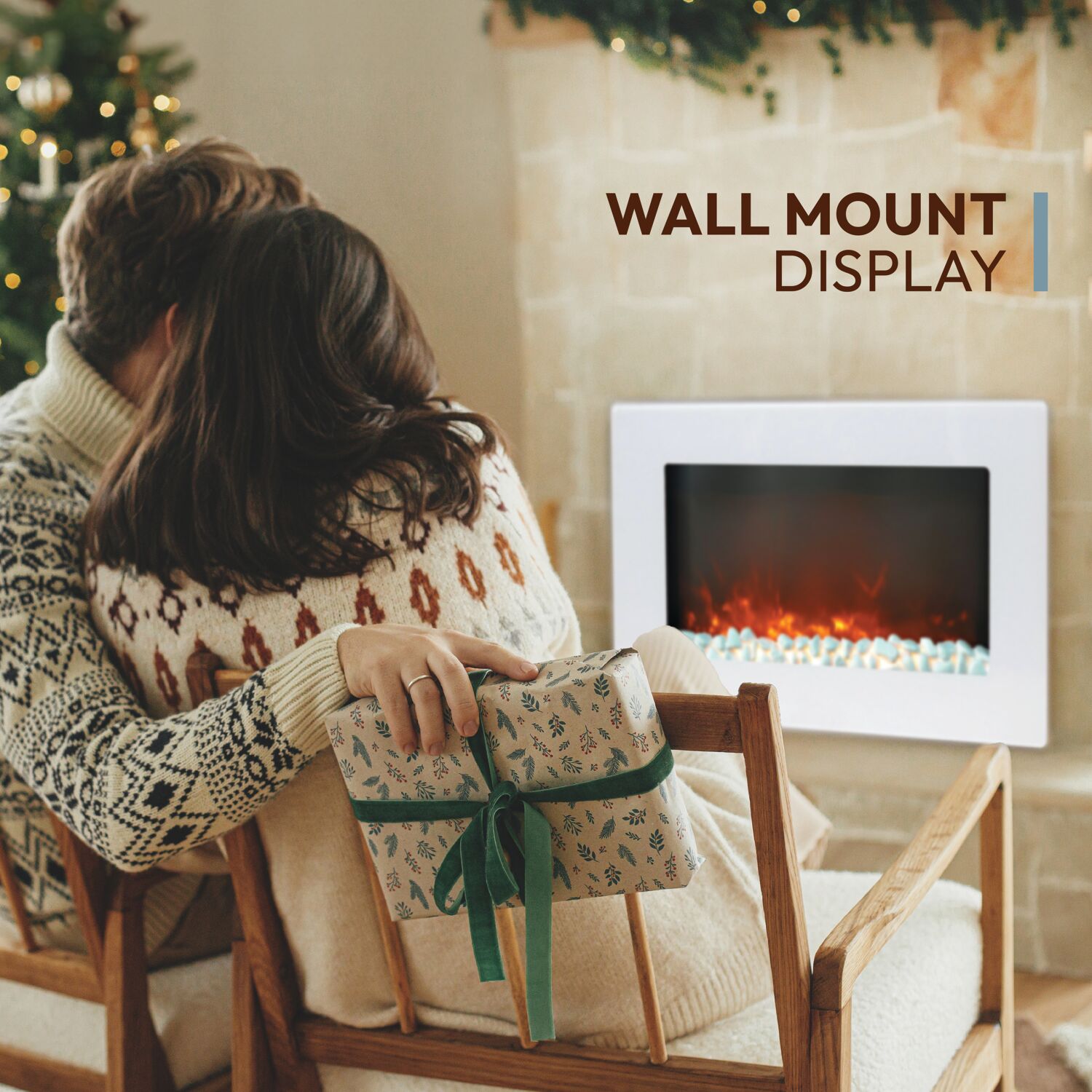 Cambridge CAM30WMEF-1WHT Electric-Fireplaces - View #6