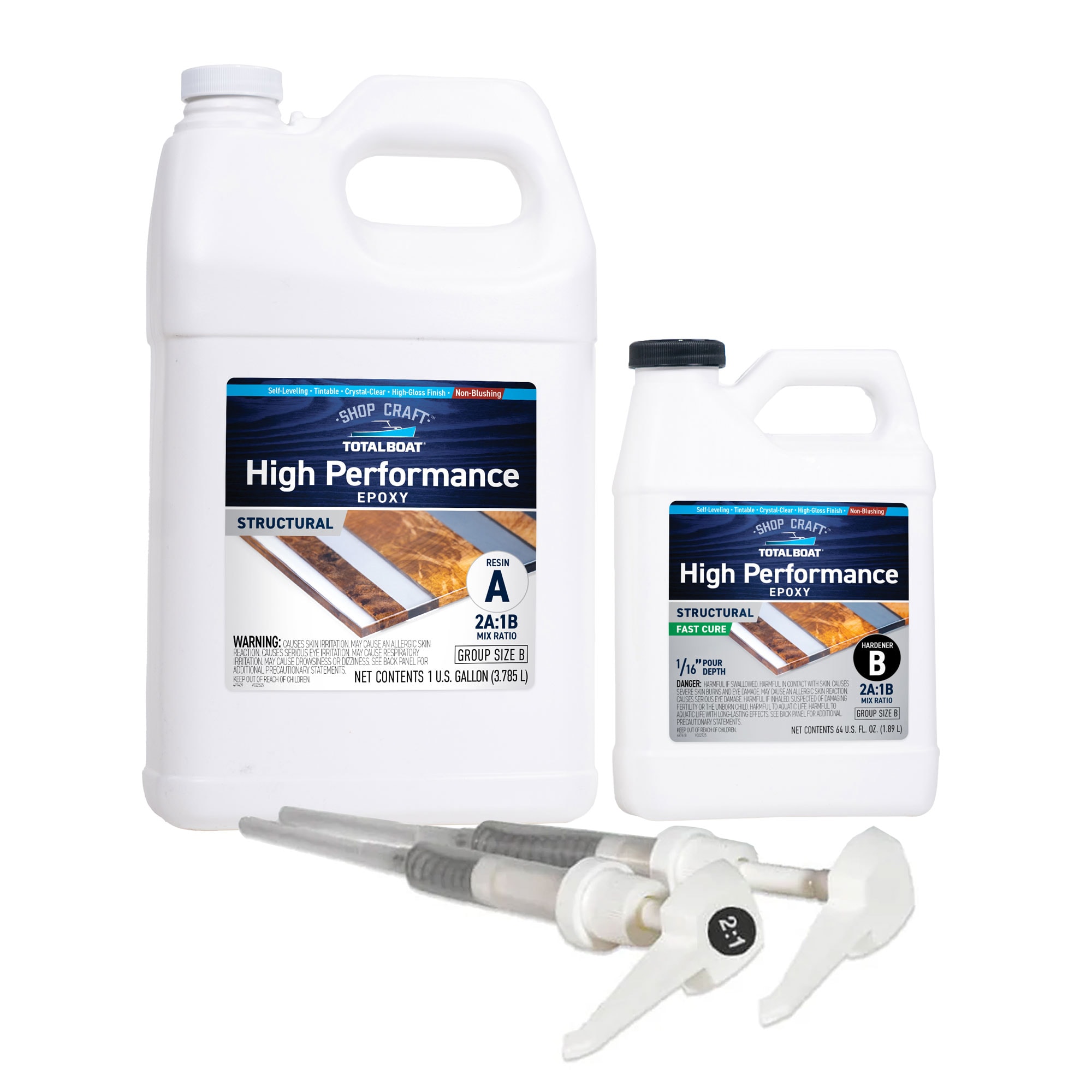 TotalBoat 2 -Pack Clear Epoxy Adhesive #510823