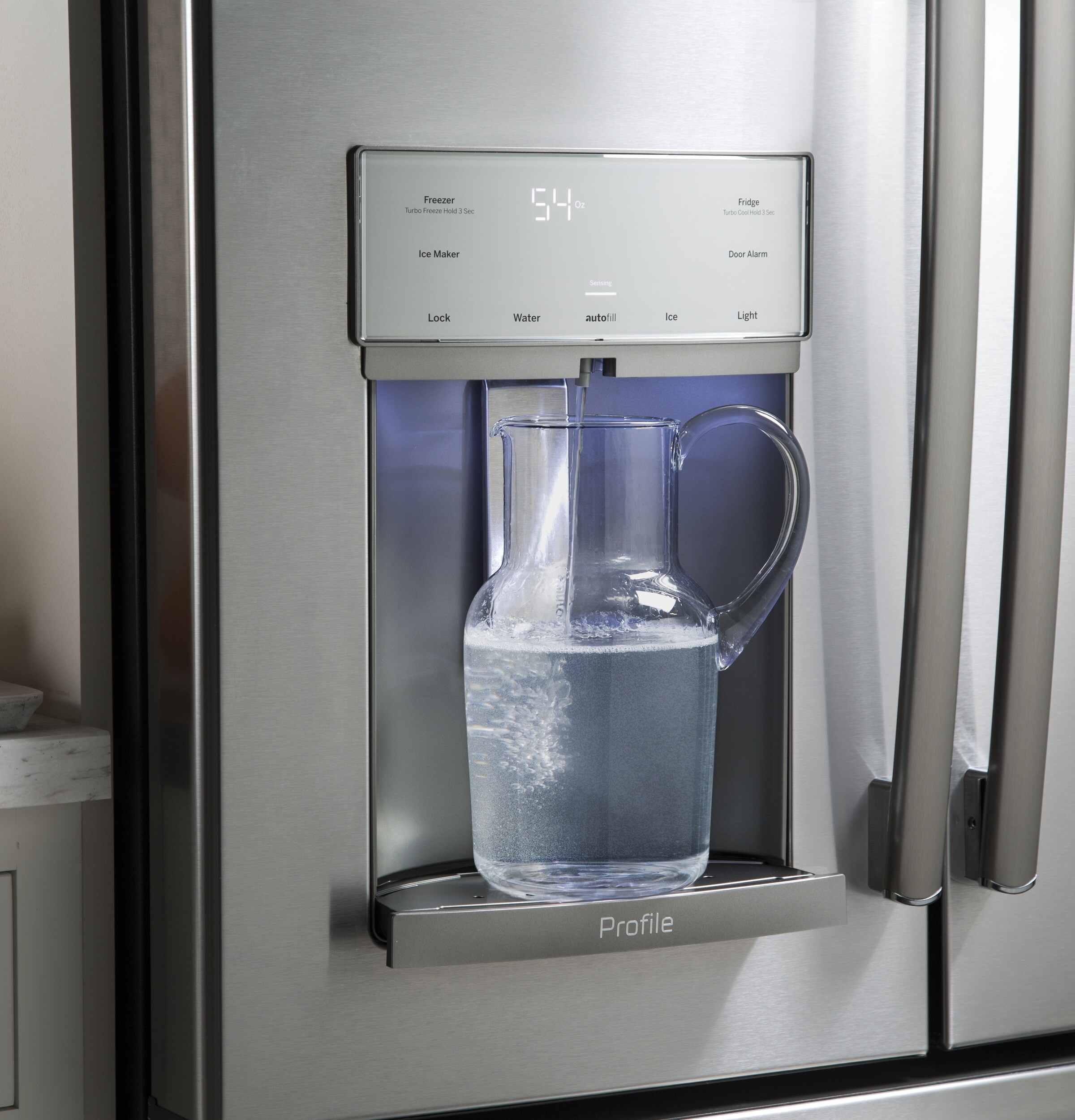 GE PFE28KMKES French-Door-Refrigerators - View #8