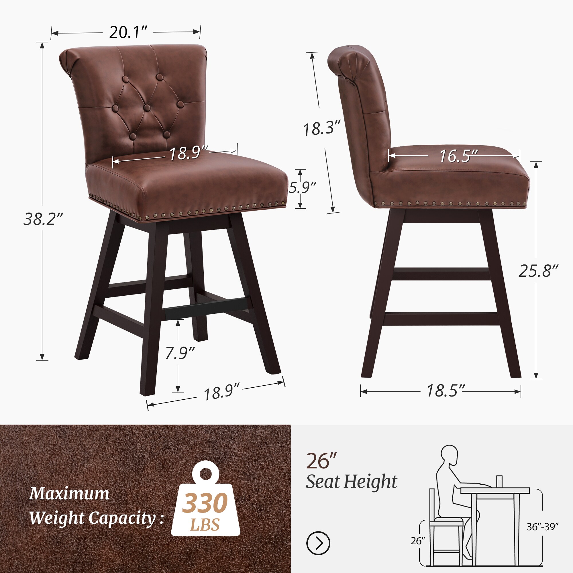 LUE BONA YB-015-06LS stools - View #2
