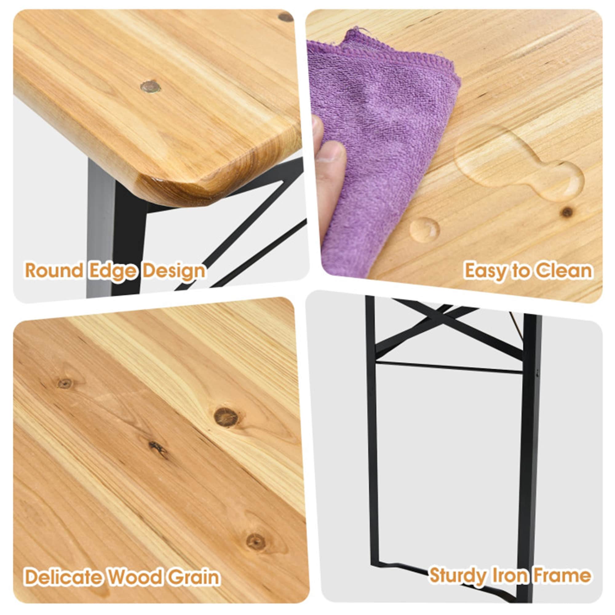 BABOOM BOM-0381-CF-CO Picnic-Tables - View #7