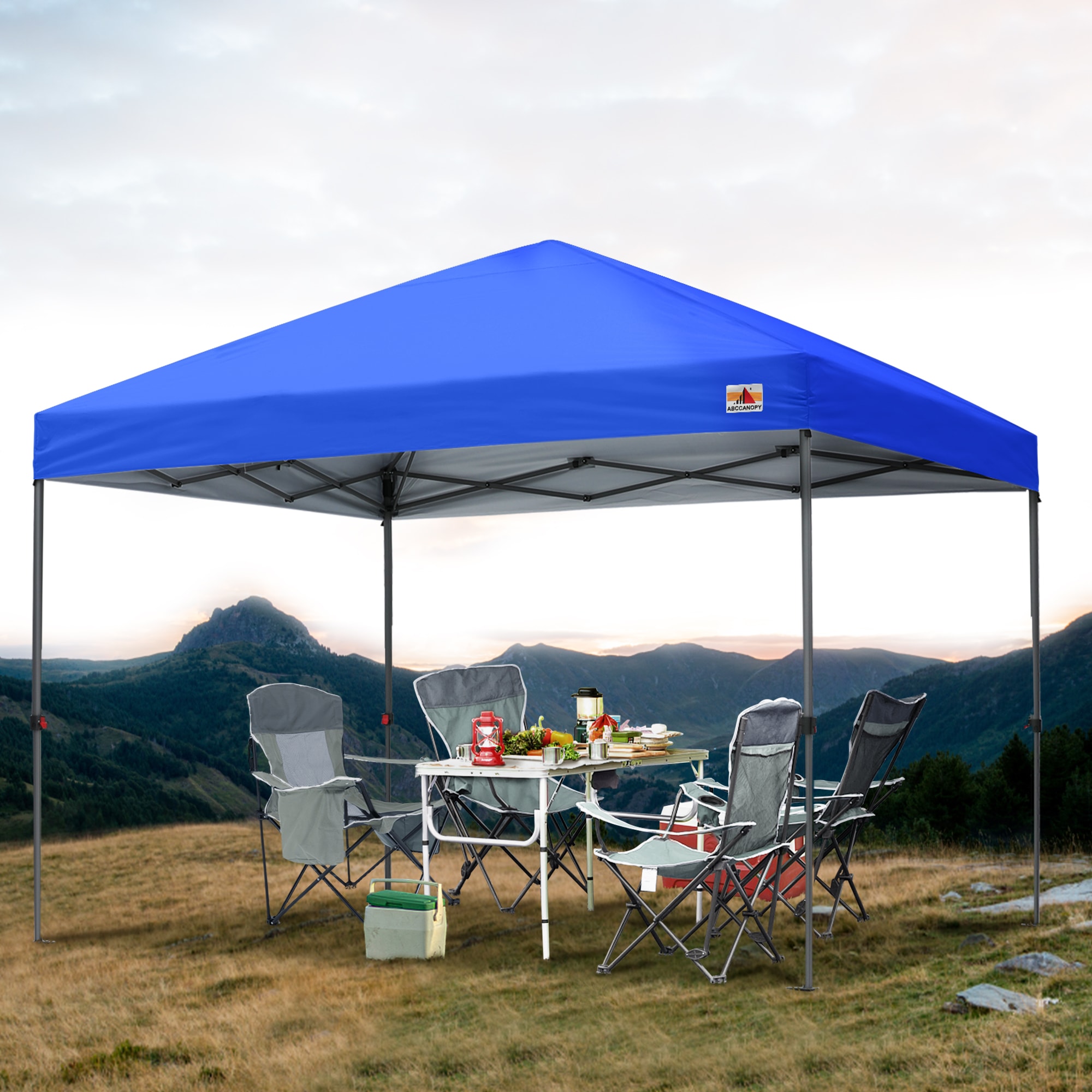 ABCCANOPY 8-ft X 8-ft Square Pop-up Canopy In The Canopies Department ...