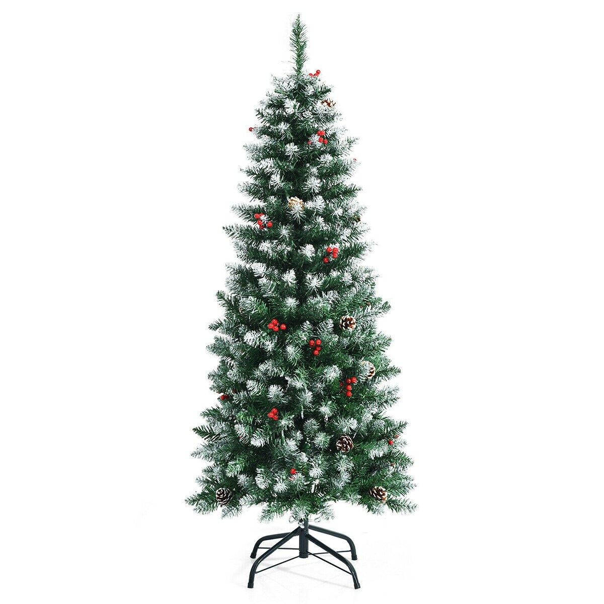 WELLFOR CM-HFY-23665US Artificial-Christmas-Trees - View #2