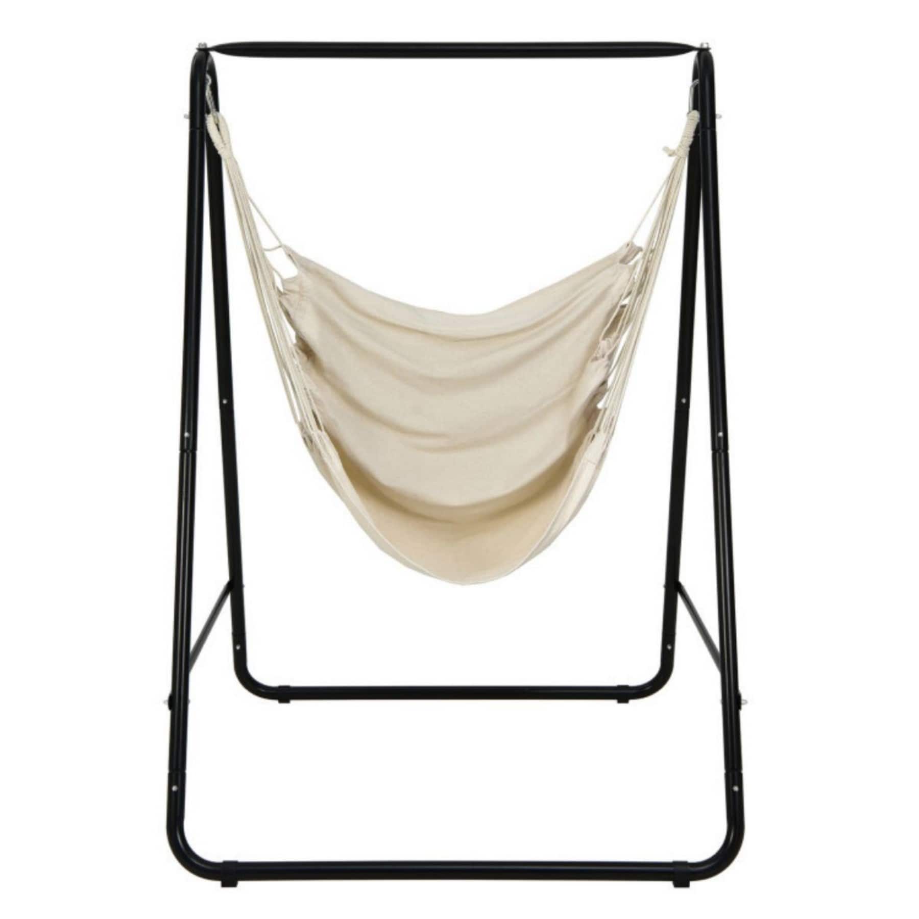 Maocao Hoom JLHGWT2W Beige Fabric Hammock chair with Stand