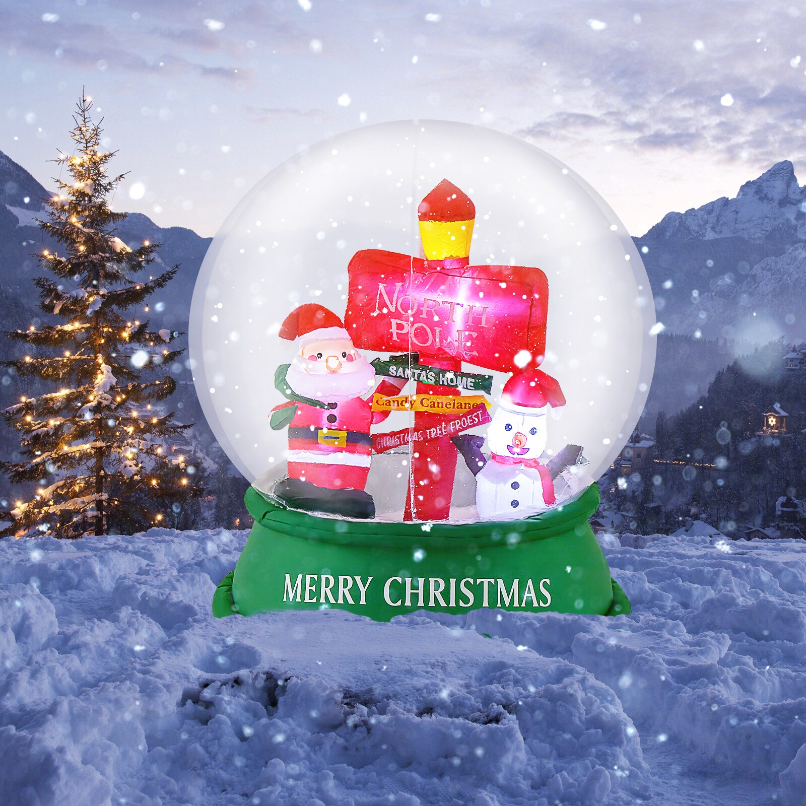 WELLFOR HYG23891US Christmas-Inflatables - View #3