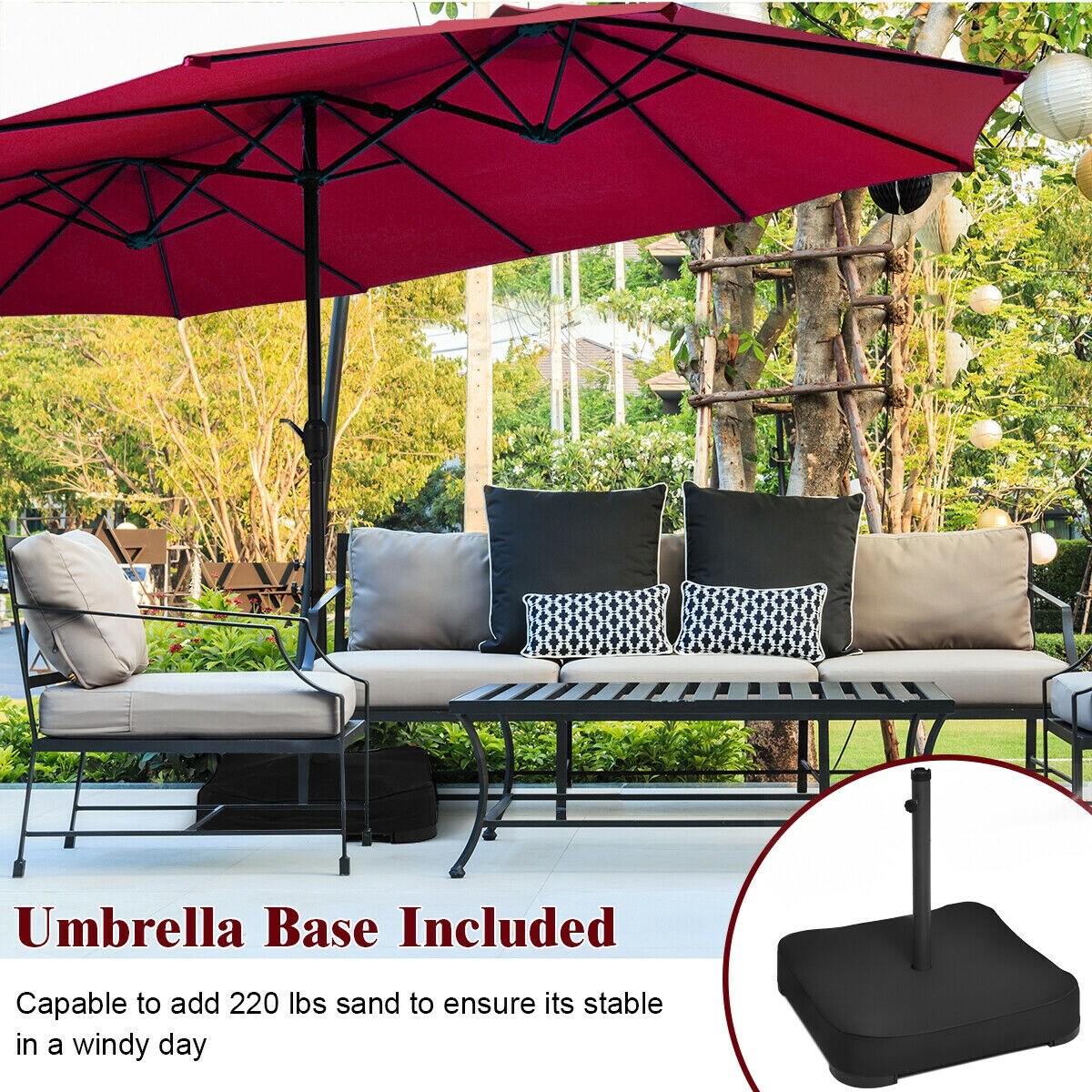 Clihome CWCH-OP70097WN Umbrellas-2 - View #8