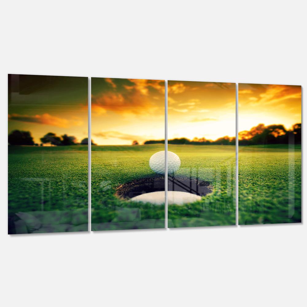 Designart 28-in H x 48-in W Landscape Metal Print at Lowes.com