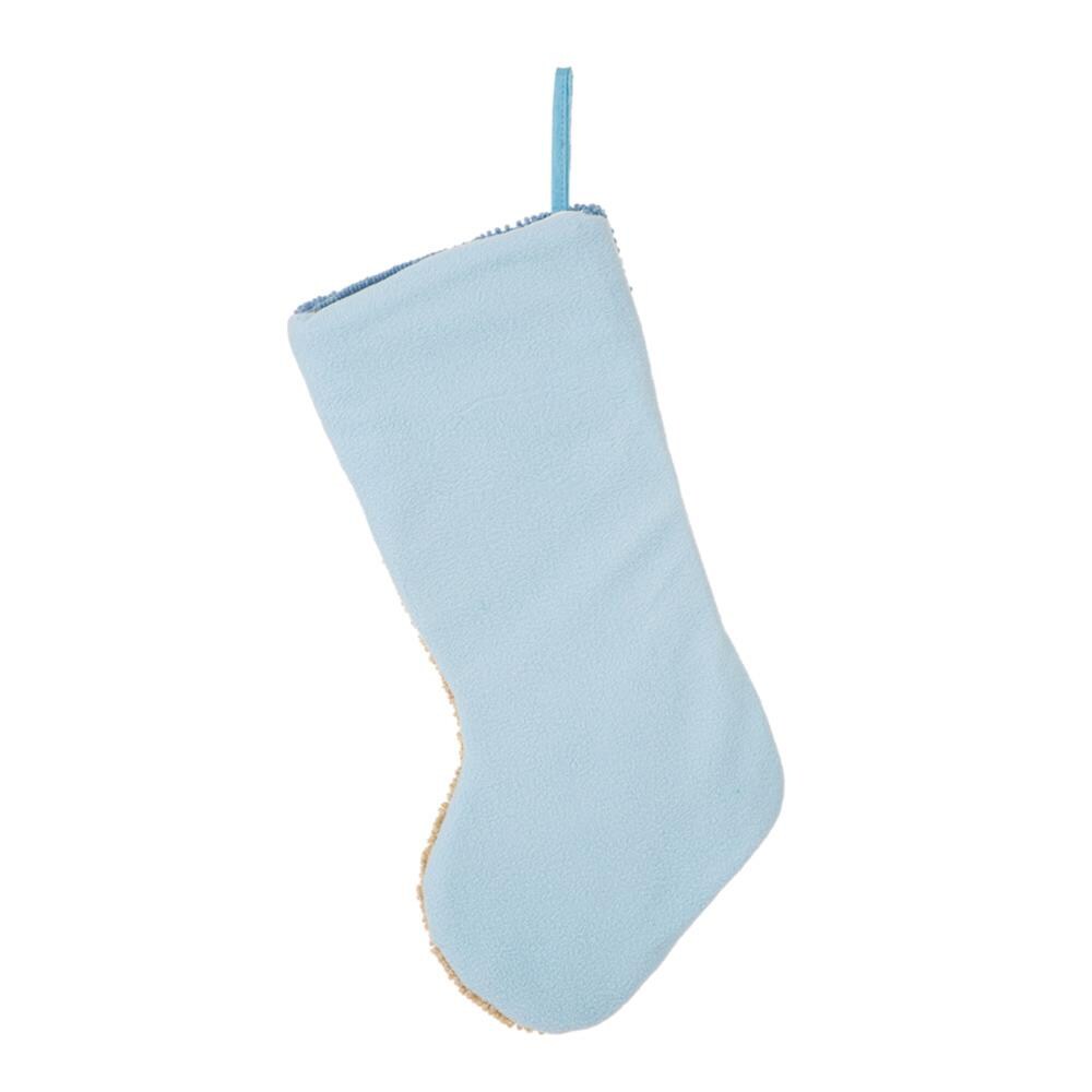 Glitzhome 19-in Nautical Christmas Stocking at Lowes.com