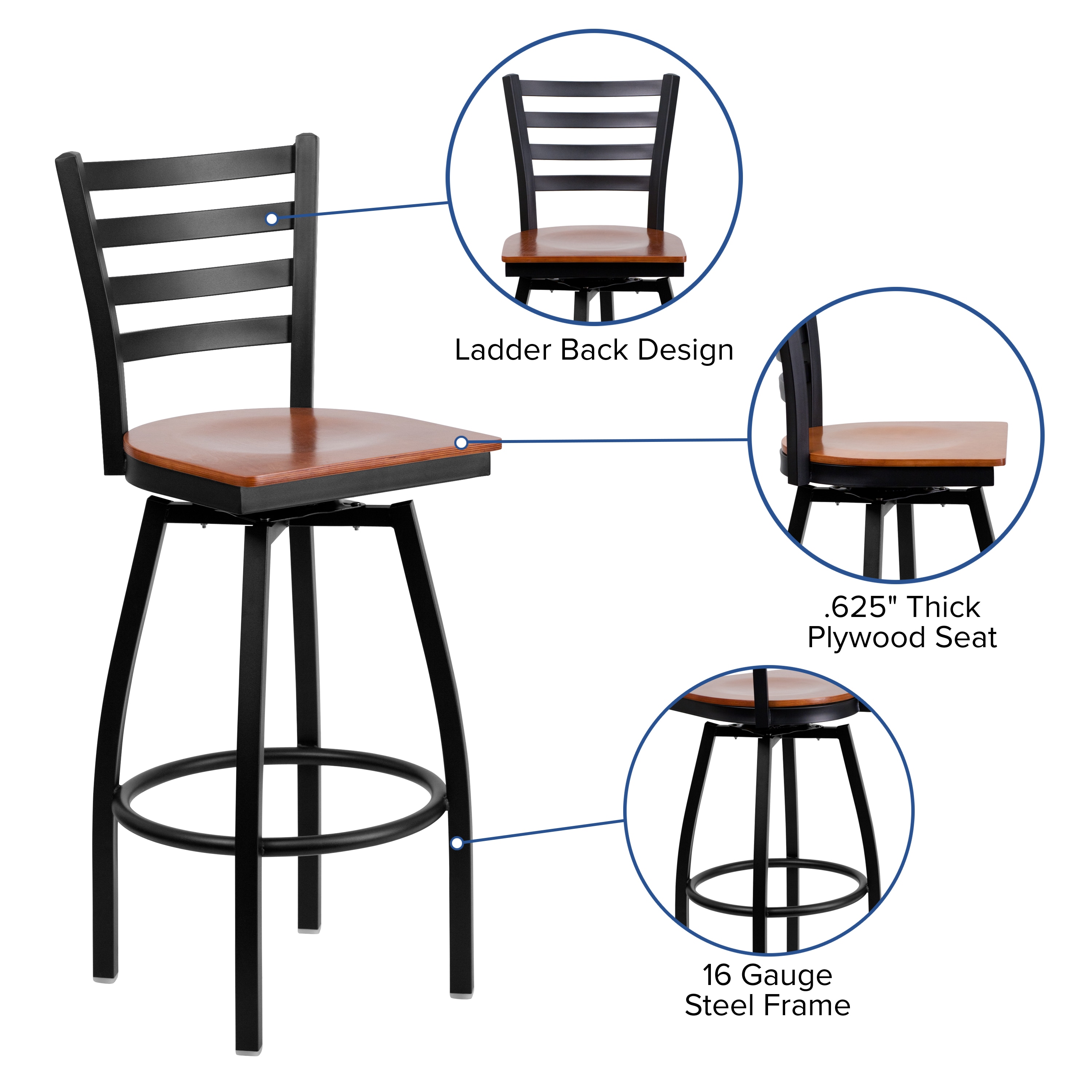 Flash Furniture 847254056267 stools - View #2