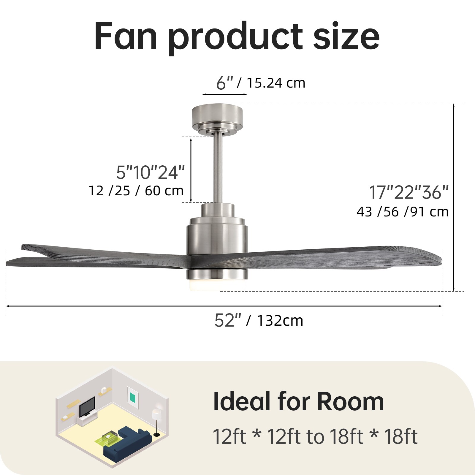 Sofucor C4-M-003279 Ceiling-Fans - View #6
