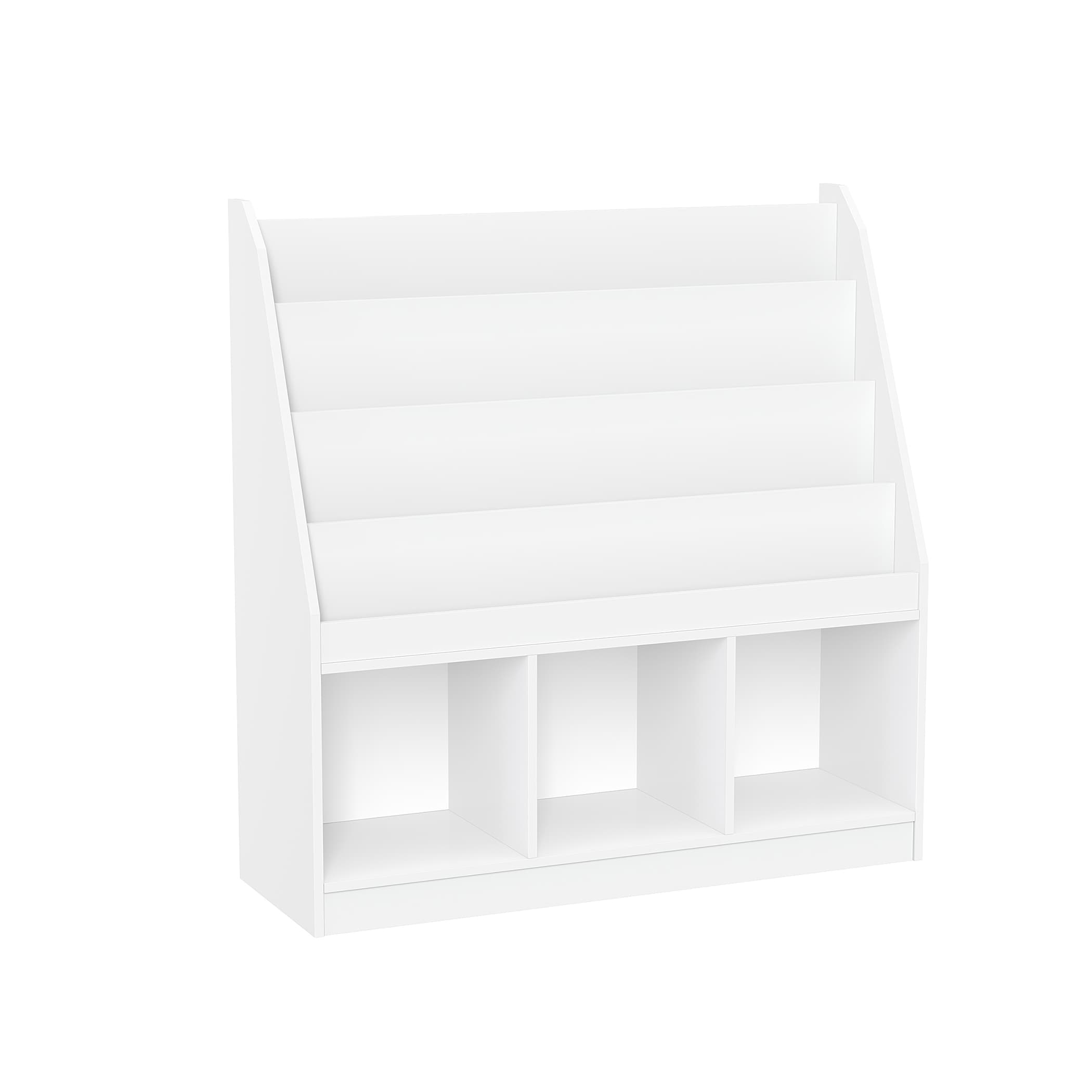 RiverRidge 02-251 White 3 -Compartment Kids bookcase ( 35-Inches W x 36-Inches H x 11.81-Inches D )