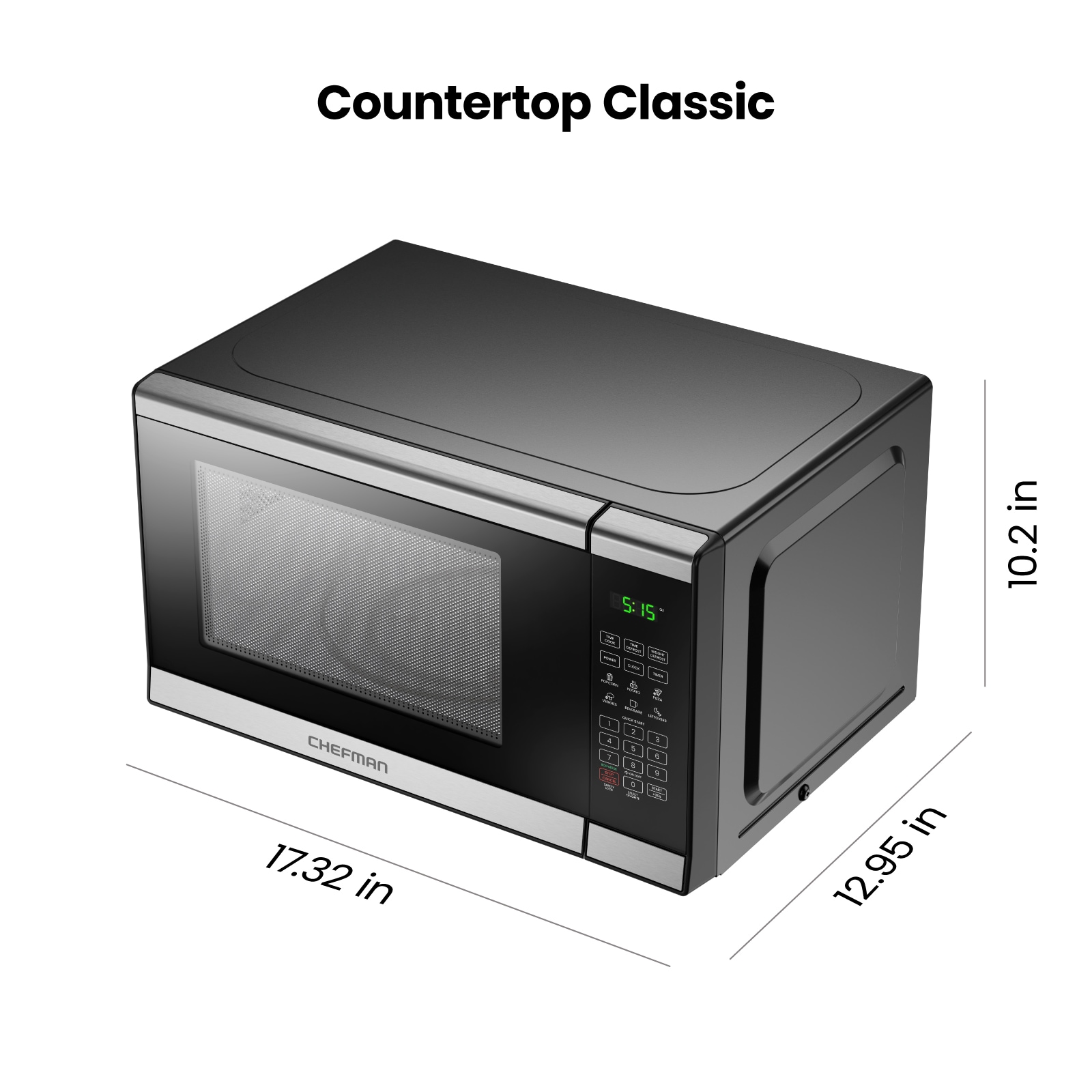 Insignia - 0.7 Cu. ft. Compact Microwave - Black