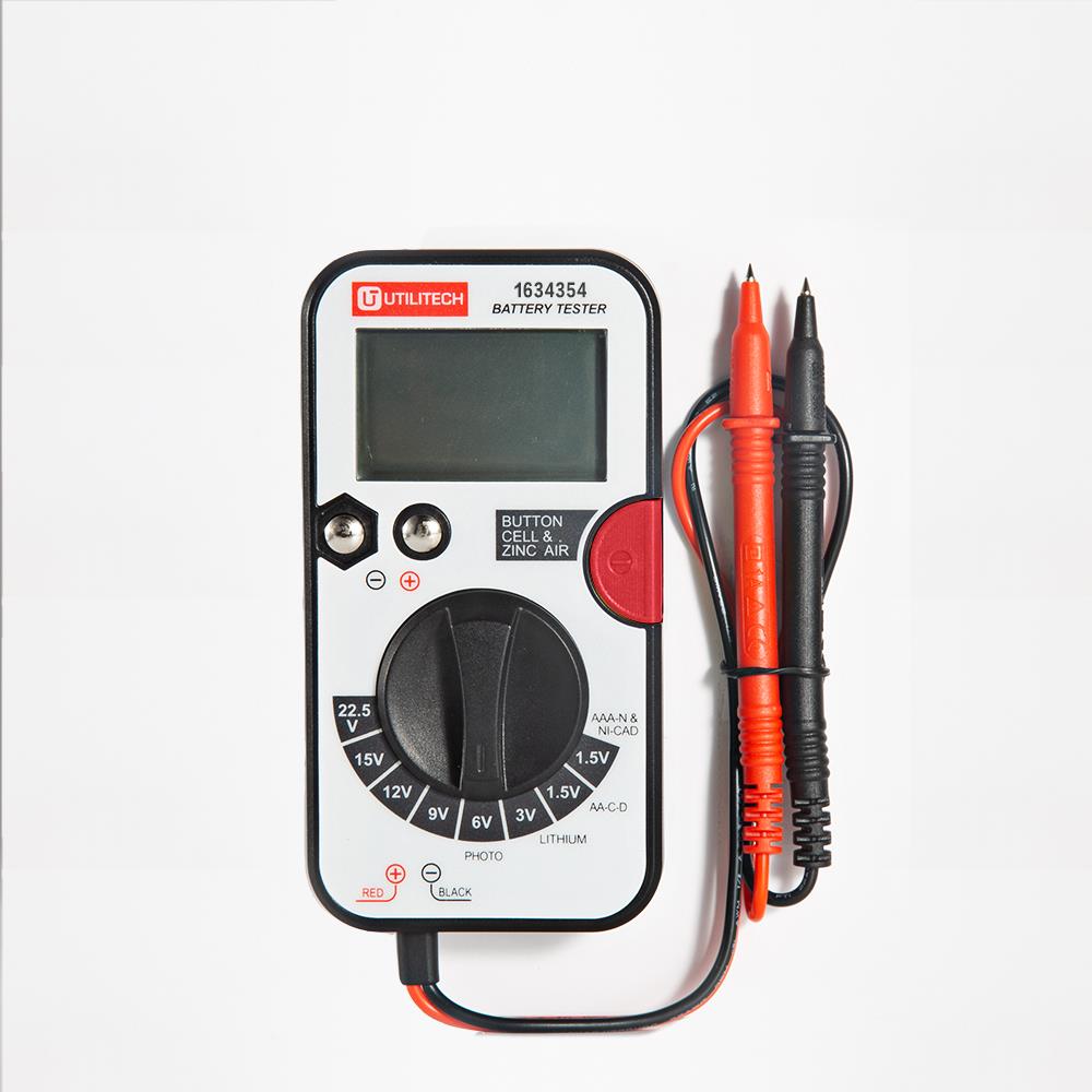 Utilitech Digital Battery Tester Specialty Meter in the Specialty Meters  department at