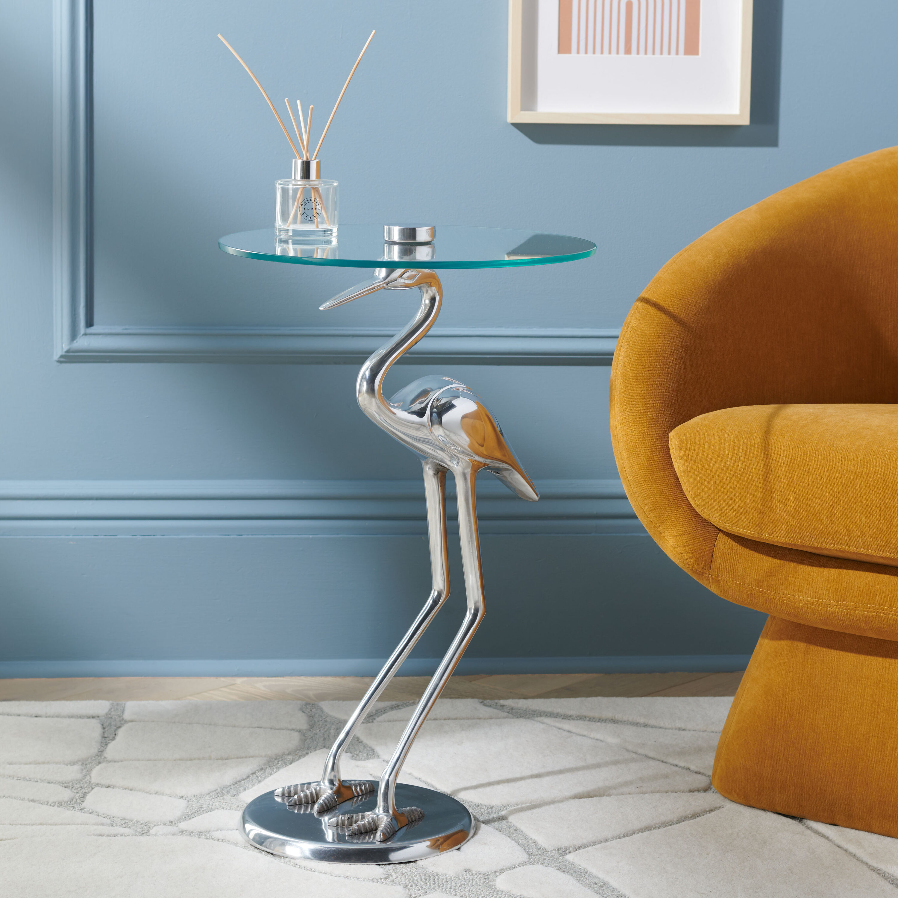 Safavieh ACC4600B Modern Clear Accent Table Set