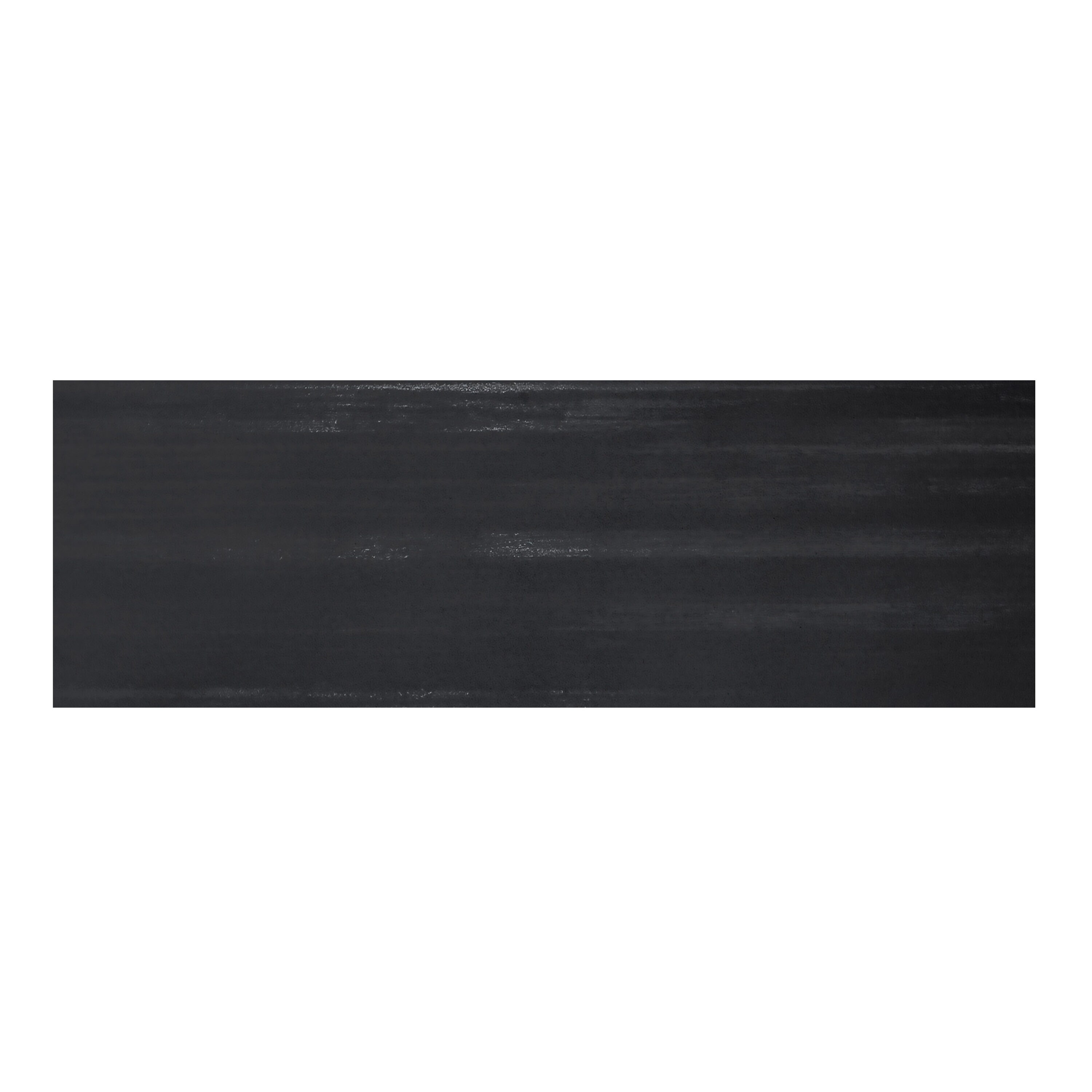 Giorbello G8113-SMPL Sample- Spazio Lazer Black/Matte 4-in x 12-in Matte Porcelain Cement Look Floor and Wall Tile
