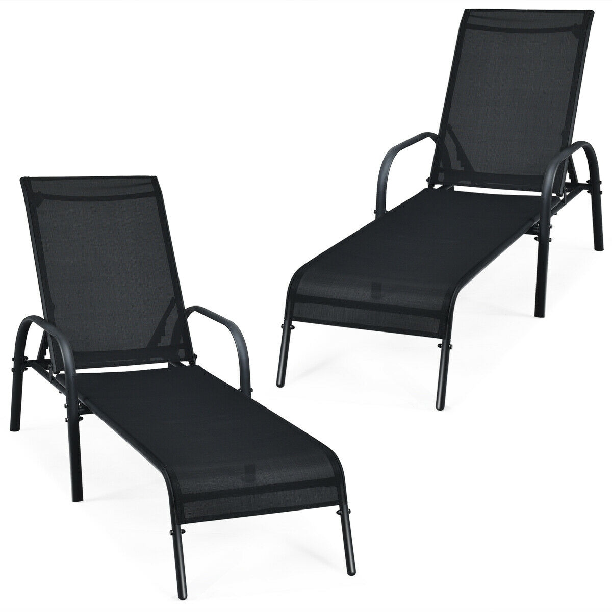 WELLFOR BASINGG62 Patio-Chairs - View #10