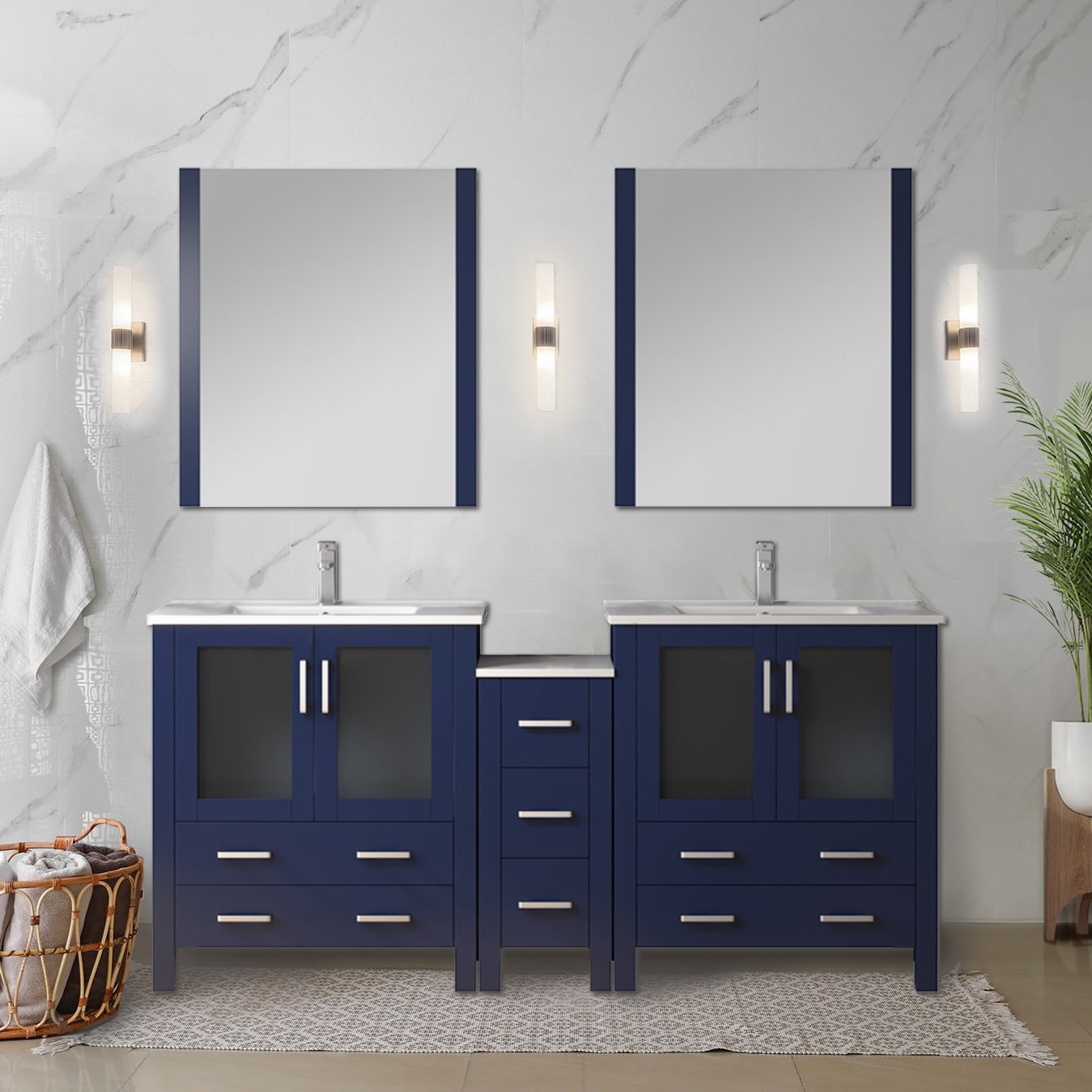 Lexora LV341872SBESM28 Bath-Vanity-Combo - View #5