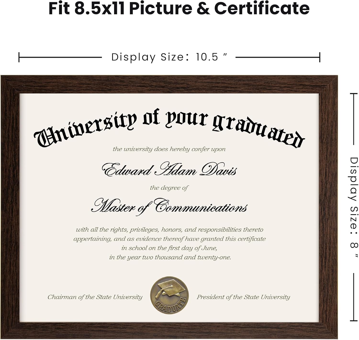 Upsimples B08XLMMMQG Picture-Frames - View #5