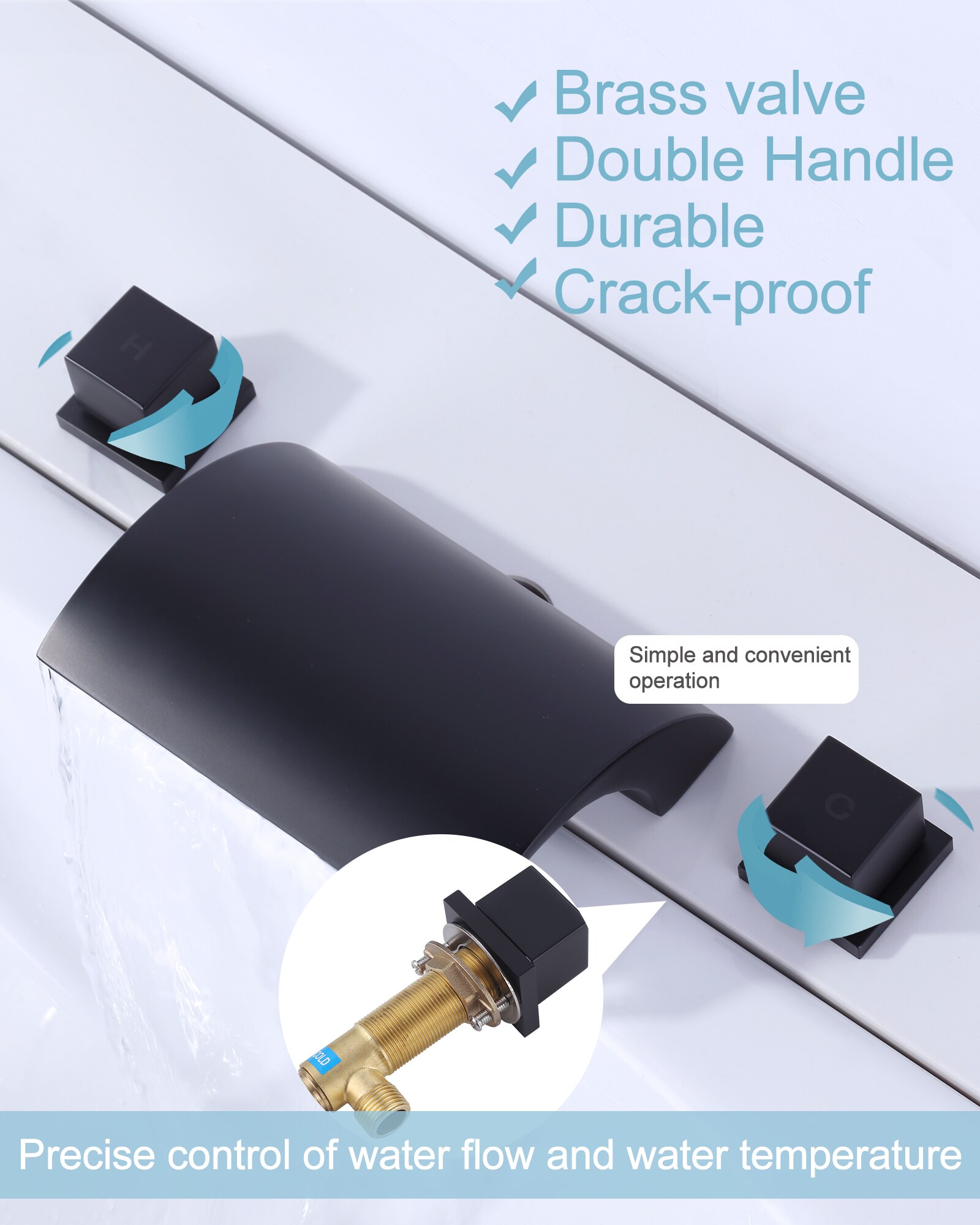 WOWOW 3080600B-LW Roman-Tub-Faucets - View #6