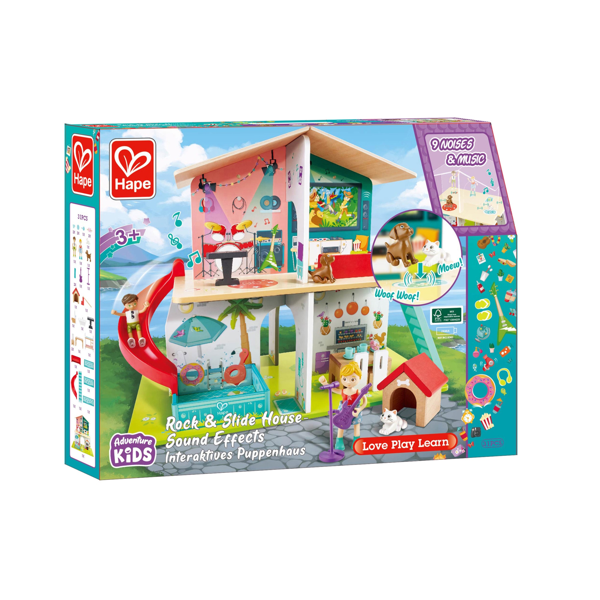 Hape G6943478034808 Dollhouse