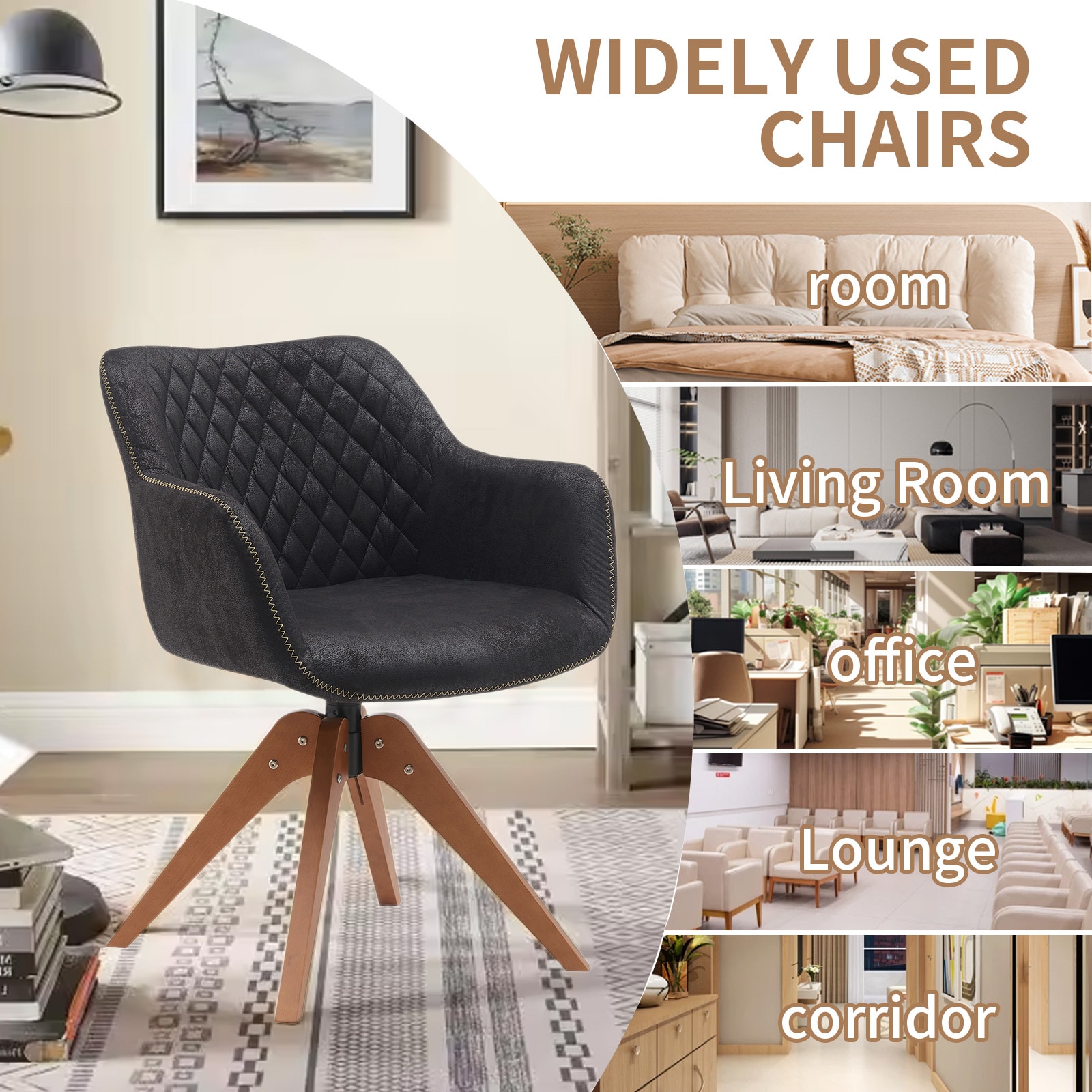 BWE A-9CHAIR-08-B Dining-Chairs - View #5