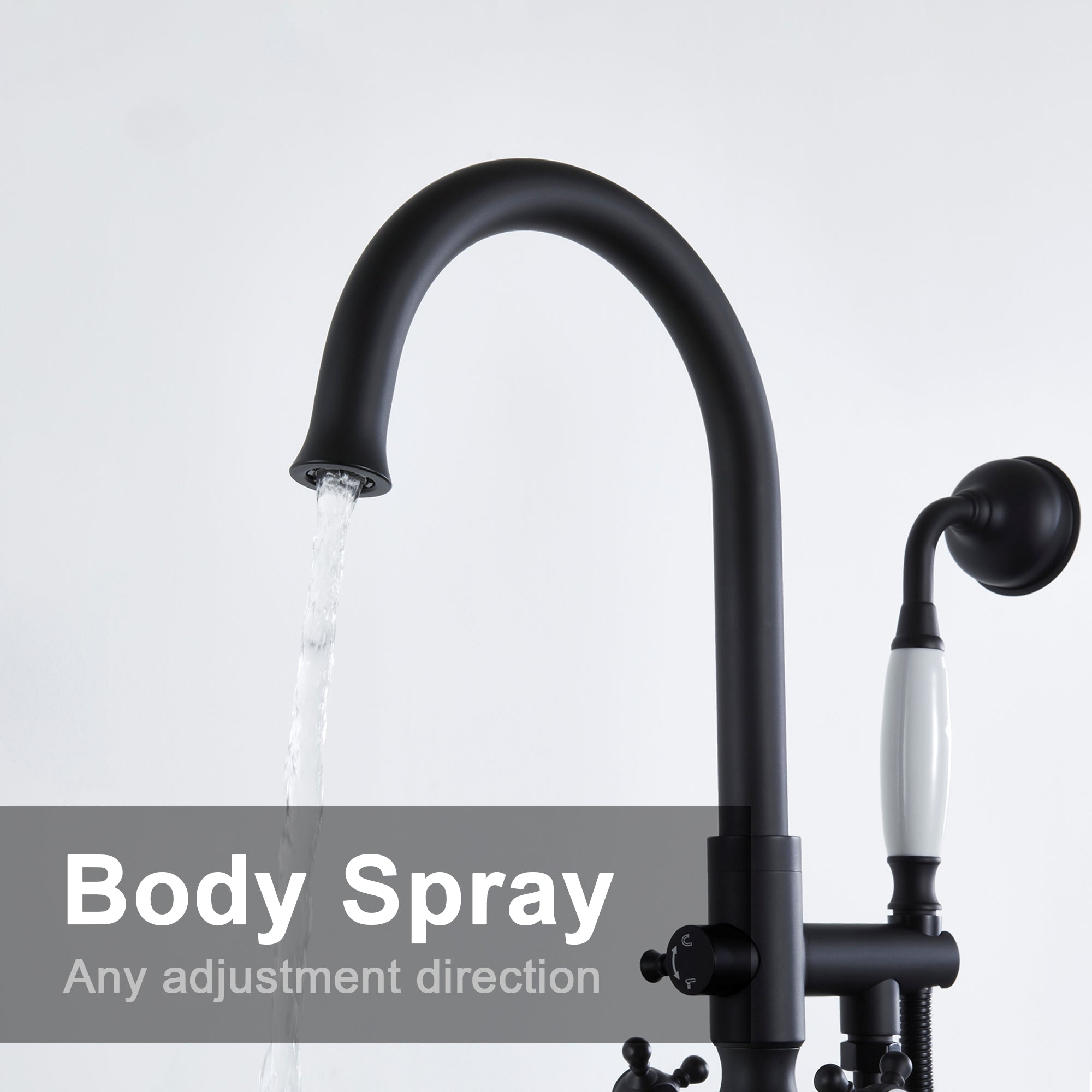 Boyel Living BL11-MB Roman-Tub-Faucets - View #6