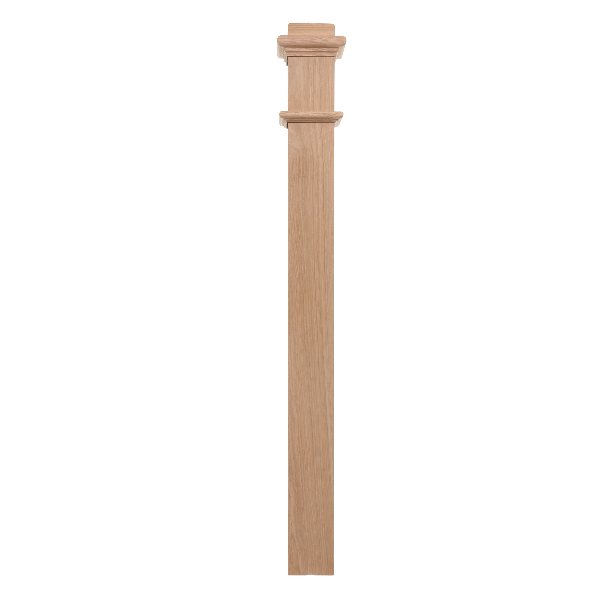RELIABILT WG993PLOAK 4.75-in x 56-in Unfinished Red oak Universal Stair Newel Post